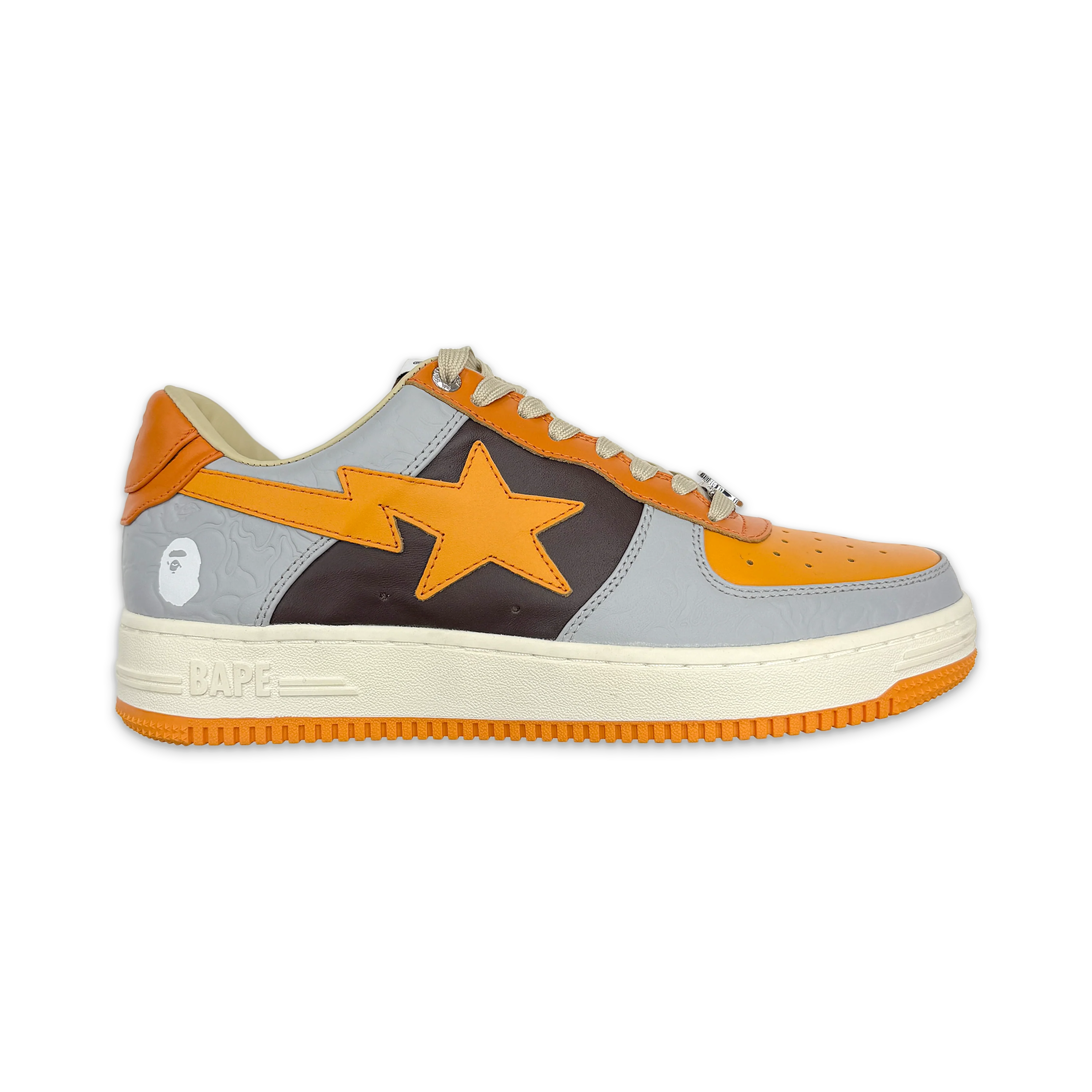 Bapesta "Grey Orange"