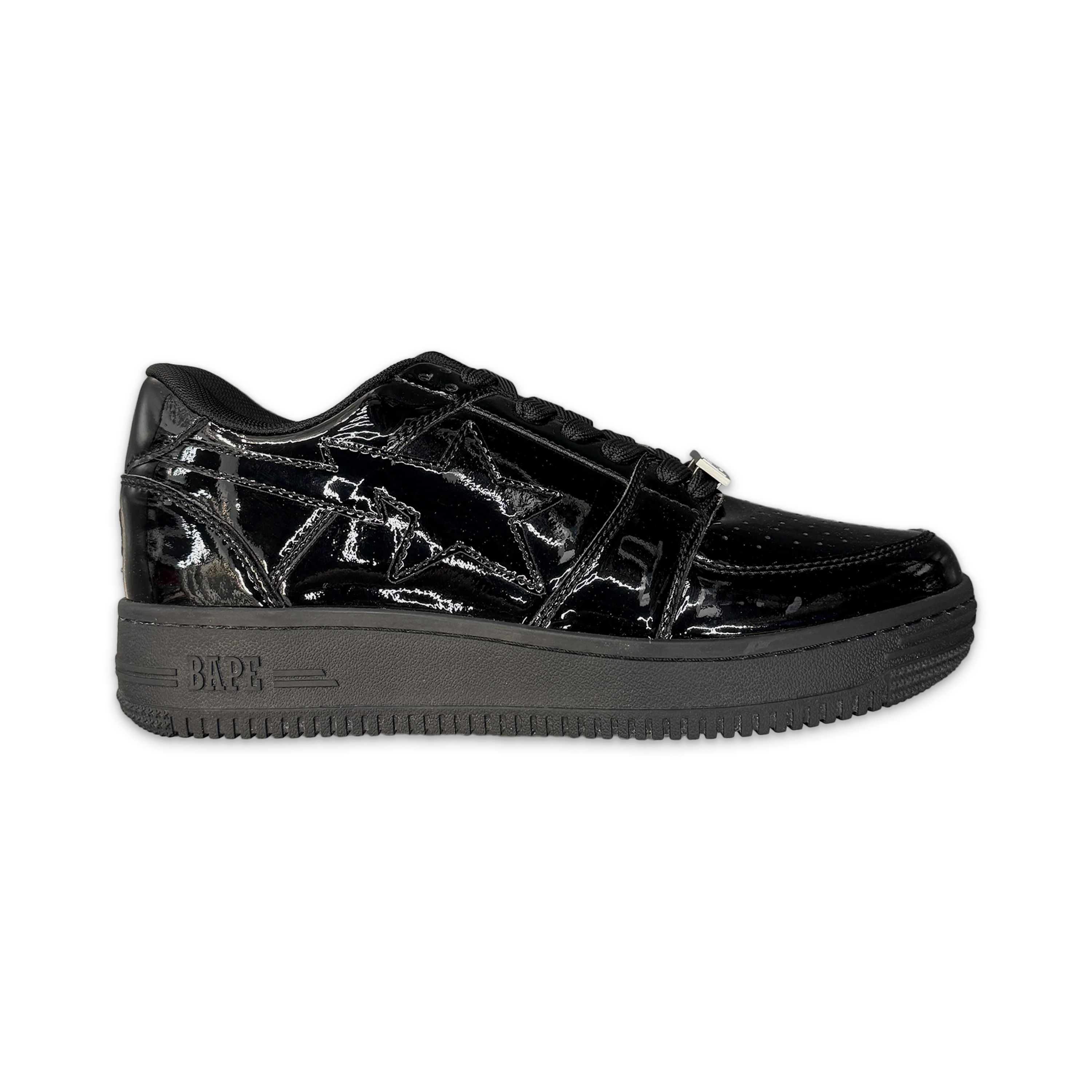 Bapesta Low “Black Patent”