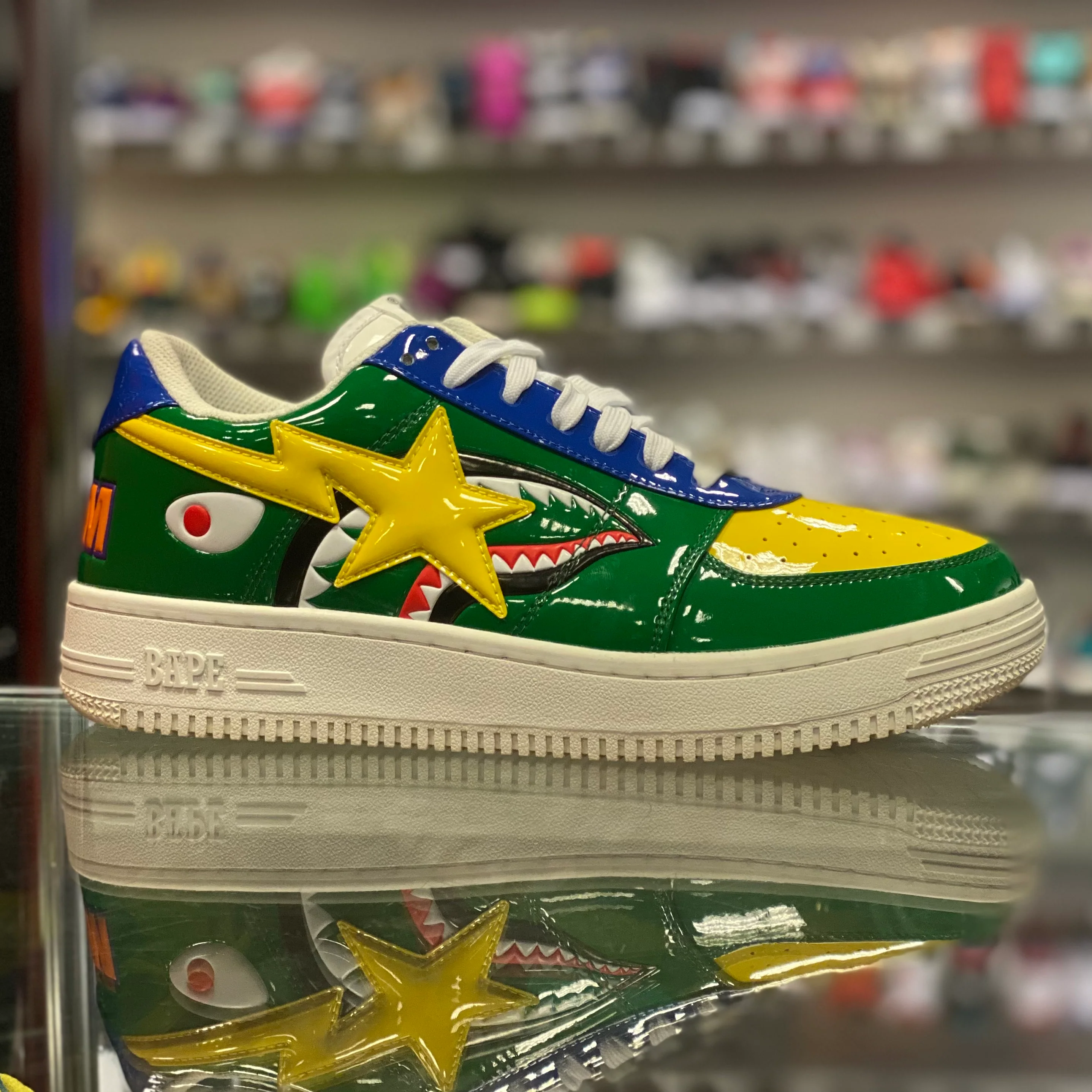 Bapesta “M2 20TH Anniversary Patent Green” - Image 2