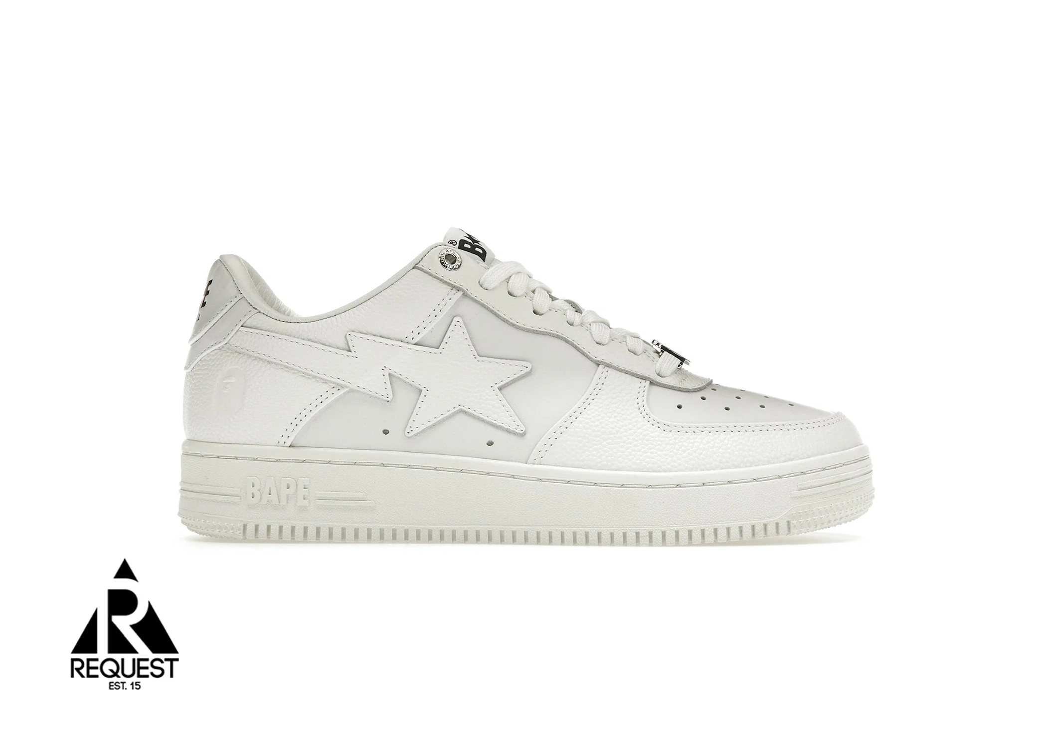 Bapesta "Triple White"