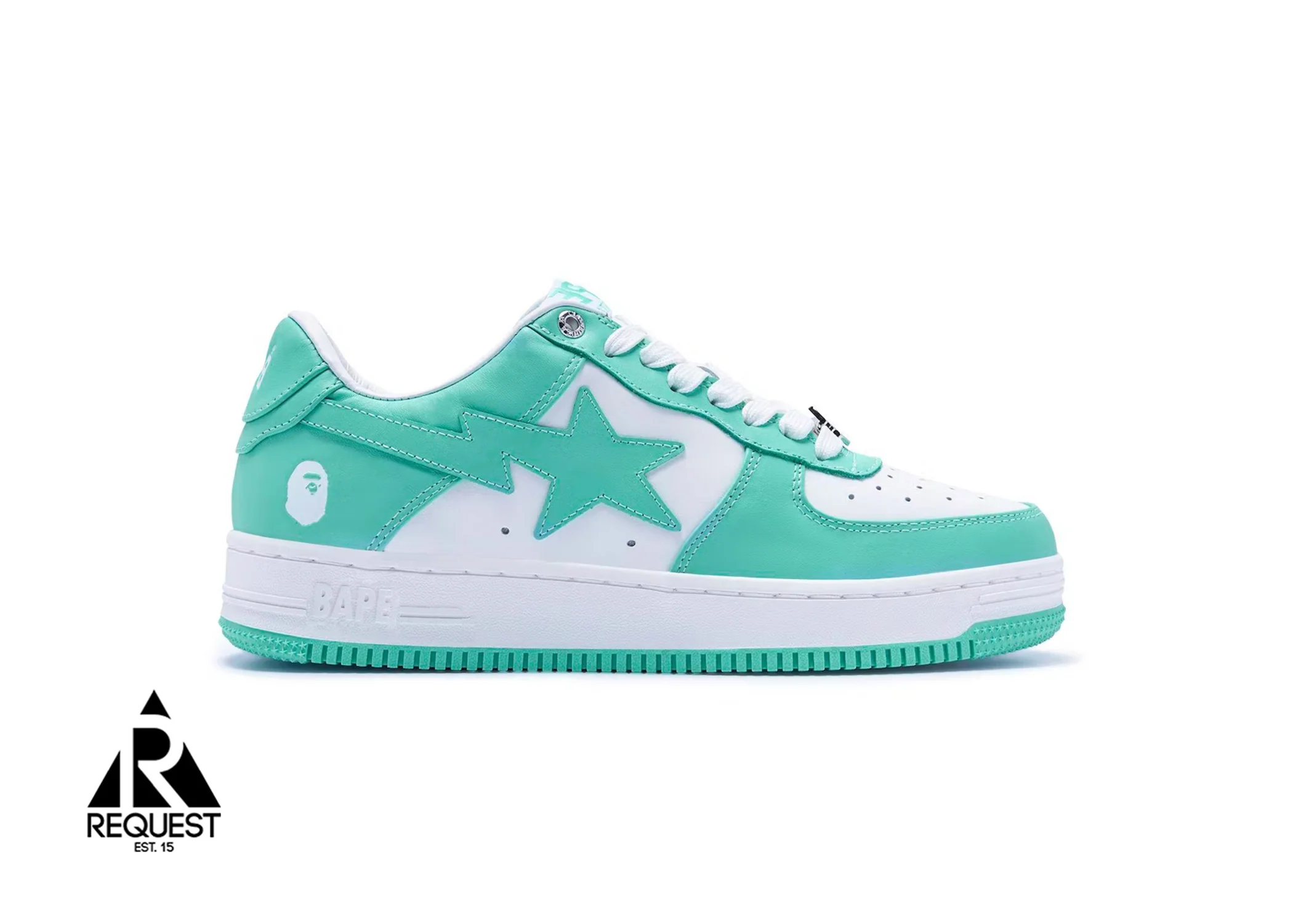 Bapesta "White Green"