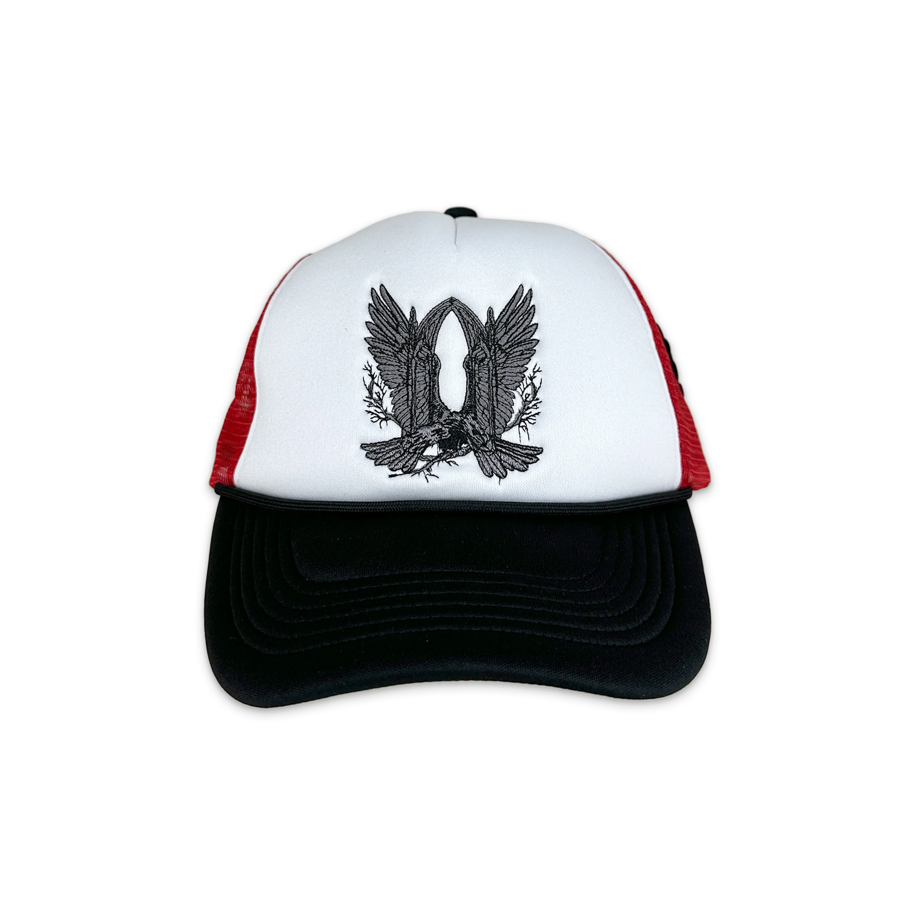 Baroque Trucker Hat "Crimson"