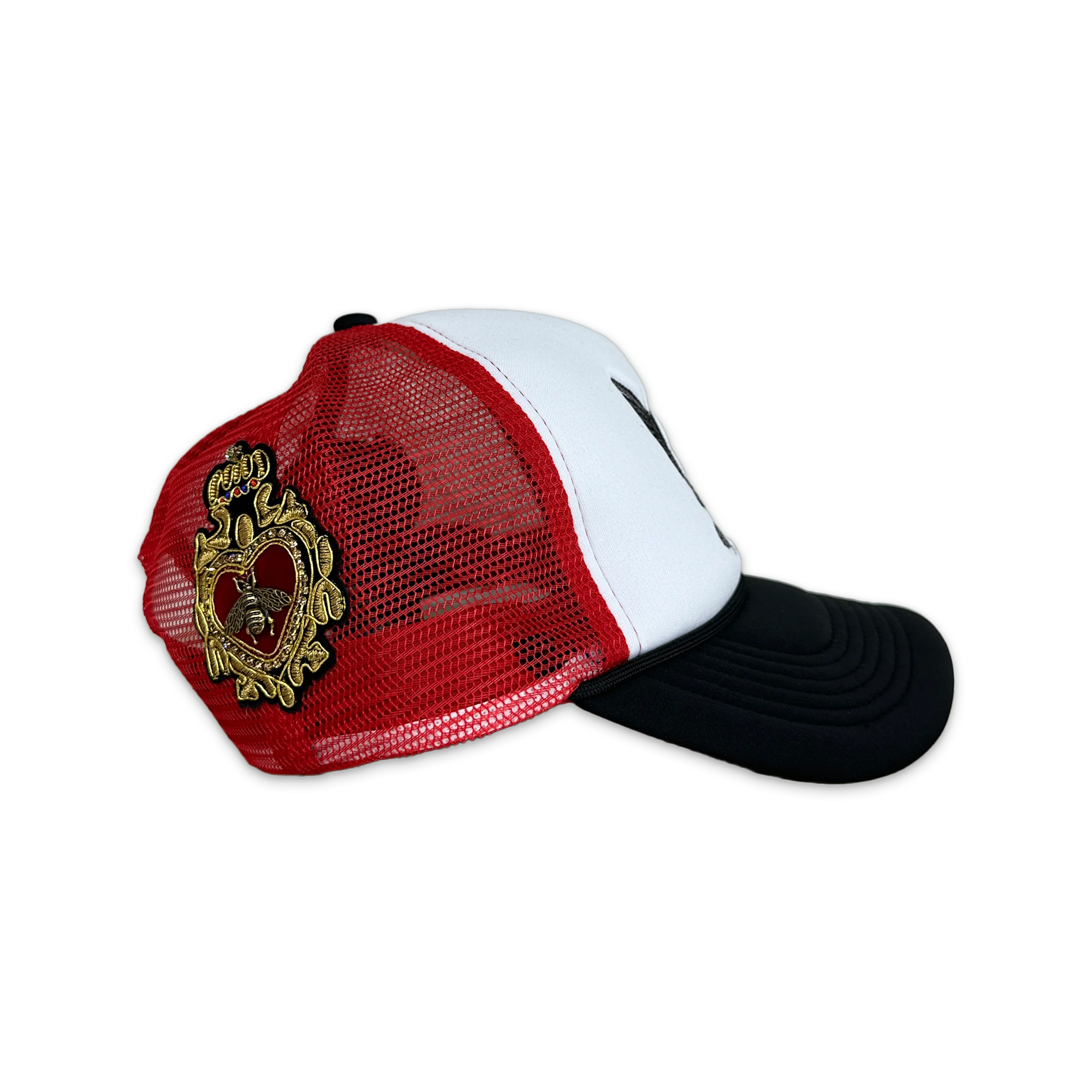 Baroque Trucker Hat "Crimson" - Image 2