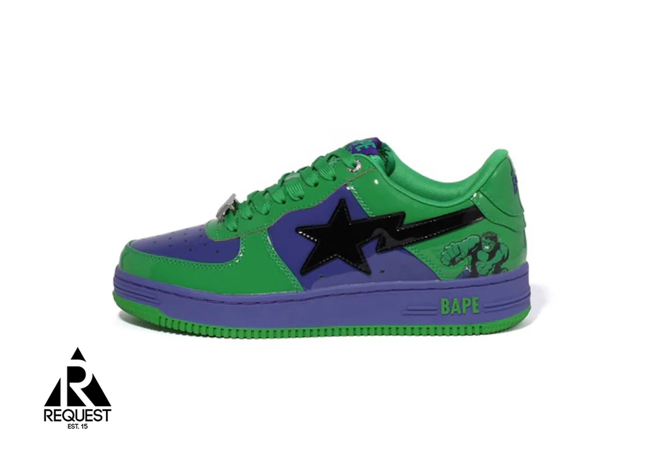 Bathing Ape Bapesta "Hulk" - Image 2