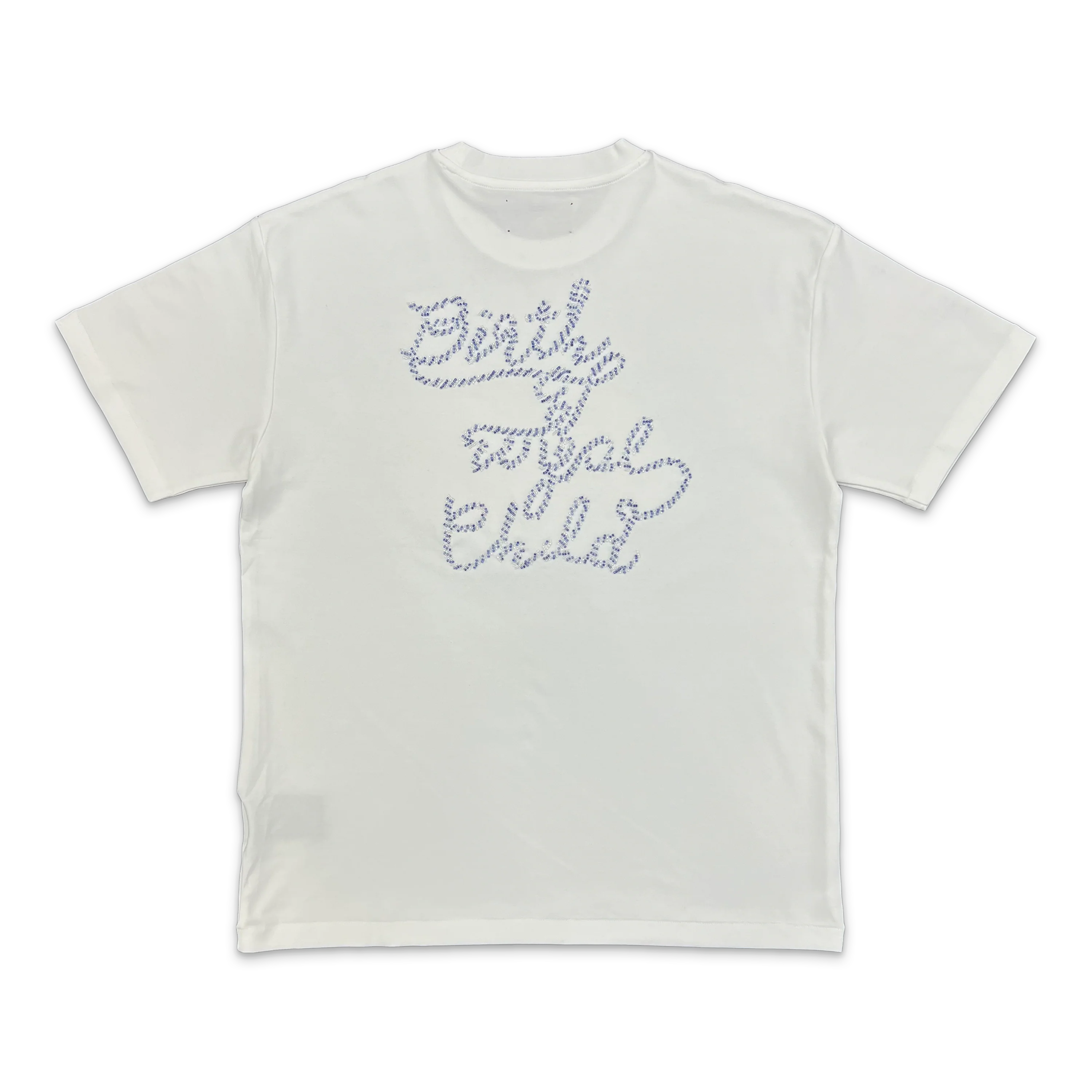 Beaded Nile River Tee “White” - Image 2