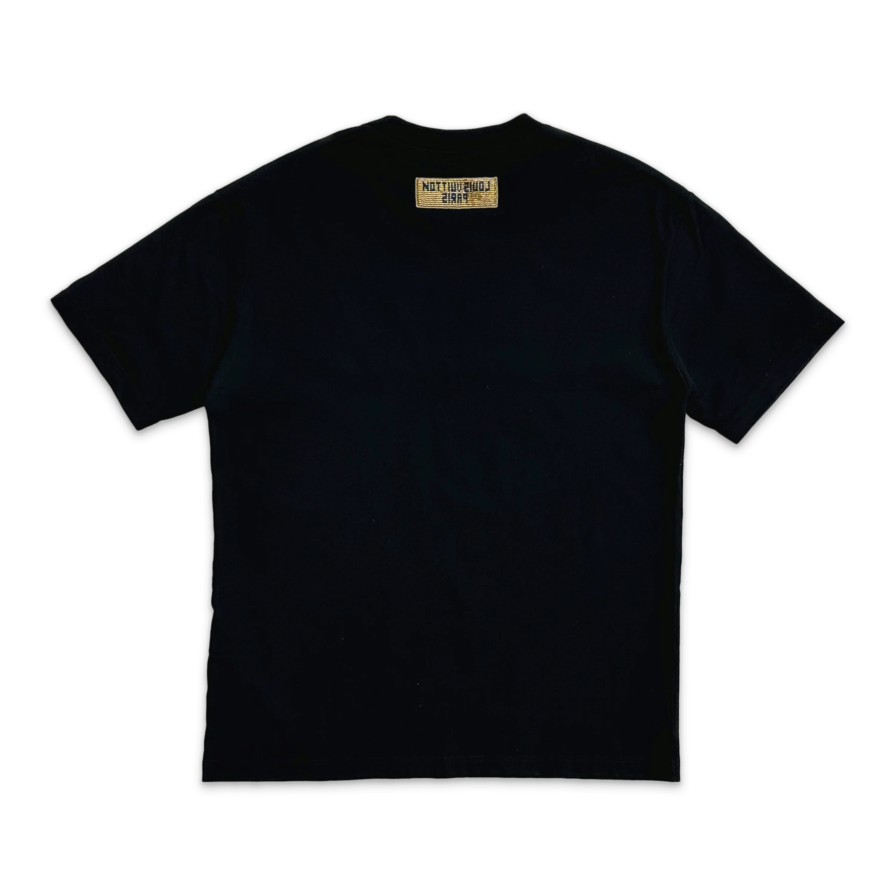 Beaded Ombre Tee "Black" - Image 2