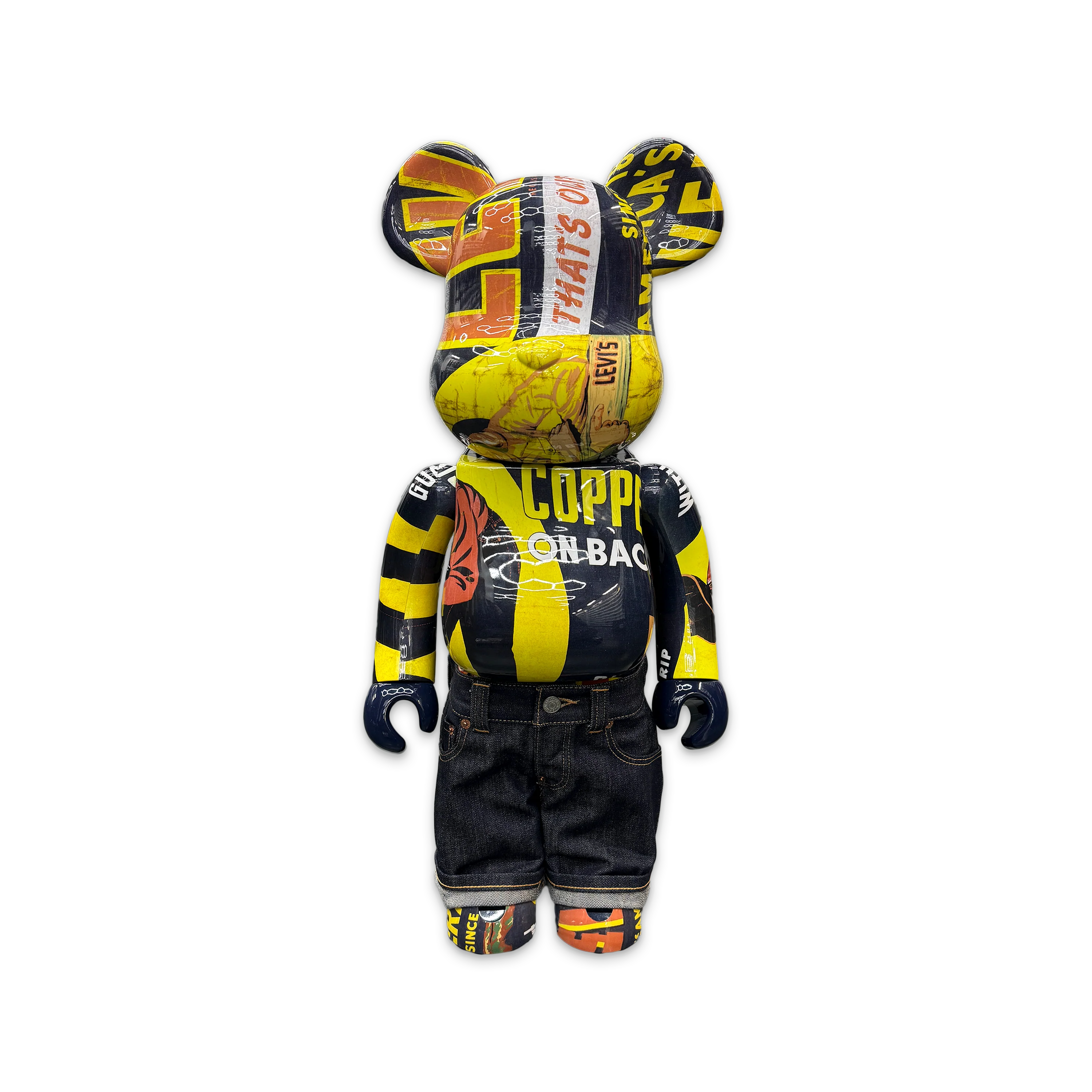 Bearbrick 1000% "Levi's Banner"