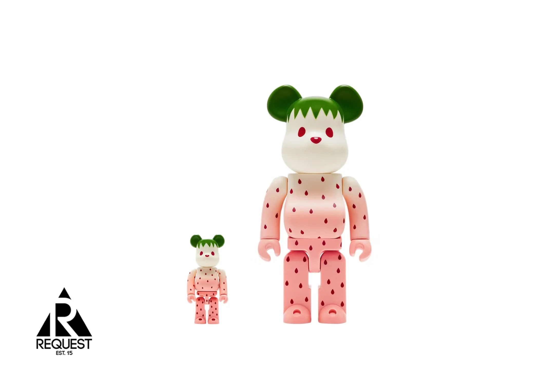 Bearbrick 400% & 100% "CLOT SNOW STRAWBERRY"