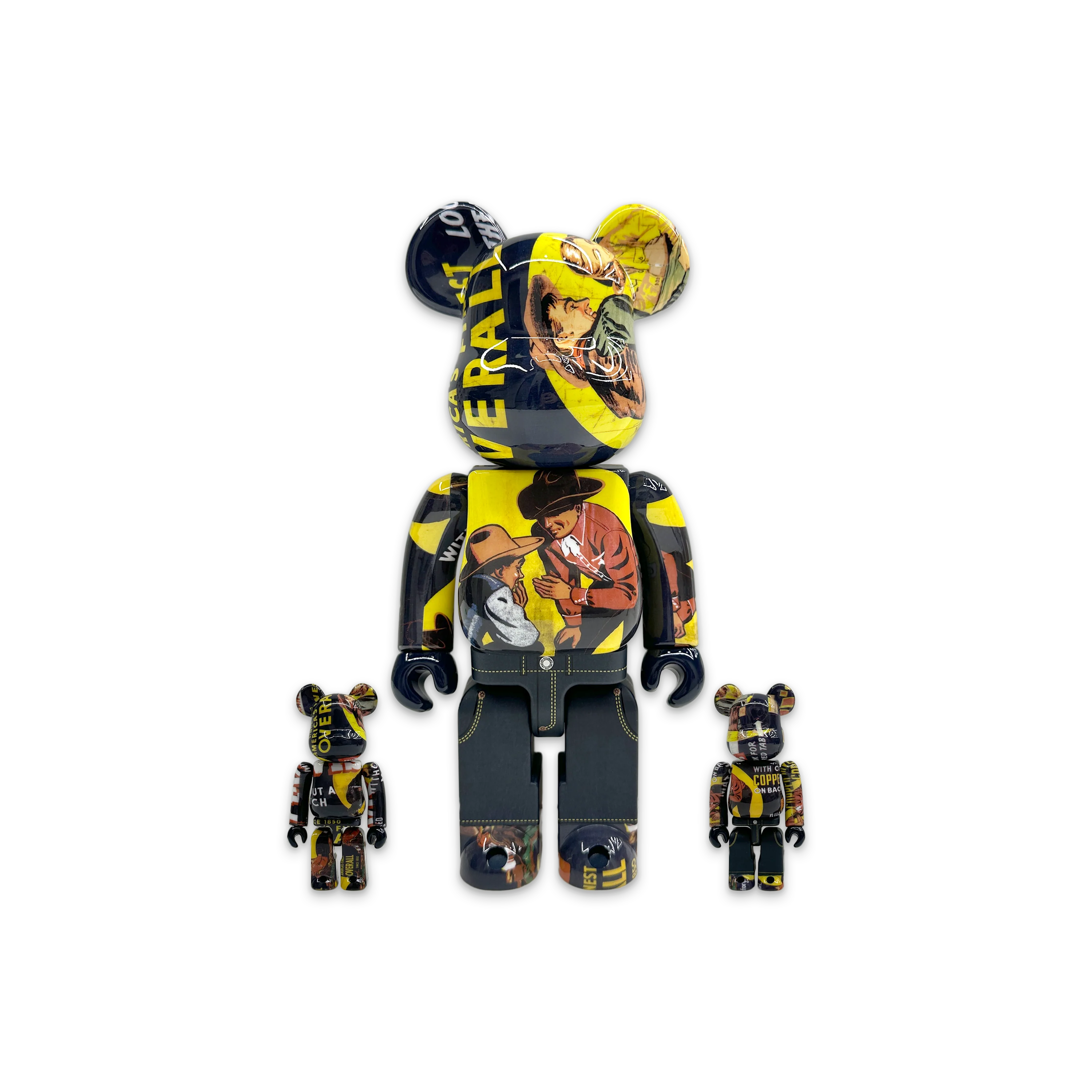 Bearbrick 400% & 100% "Levi's Banner"
