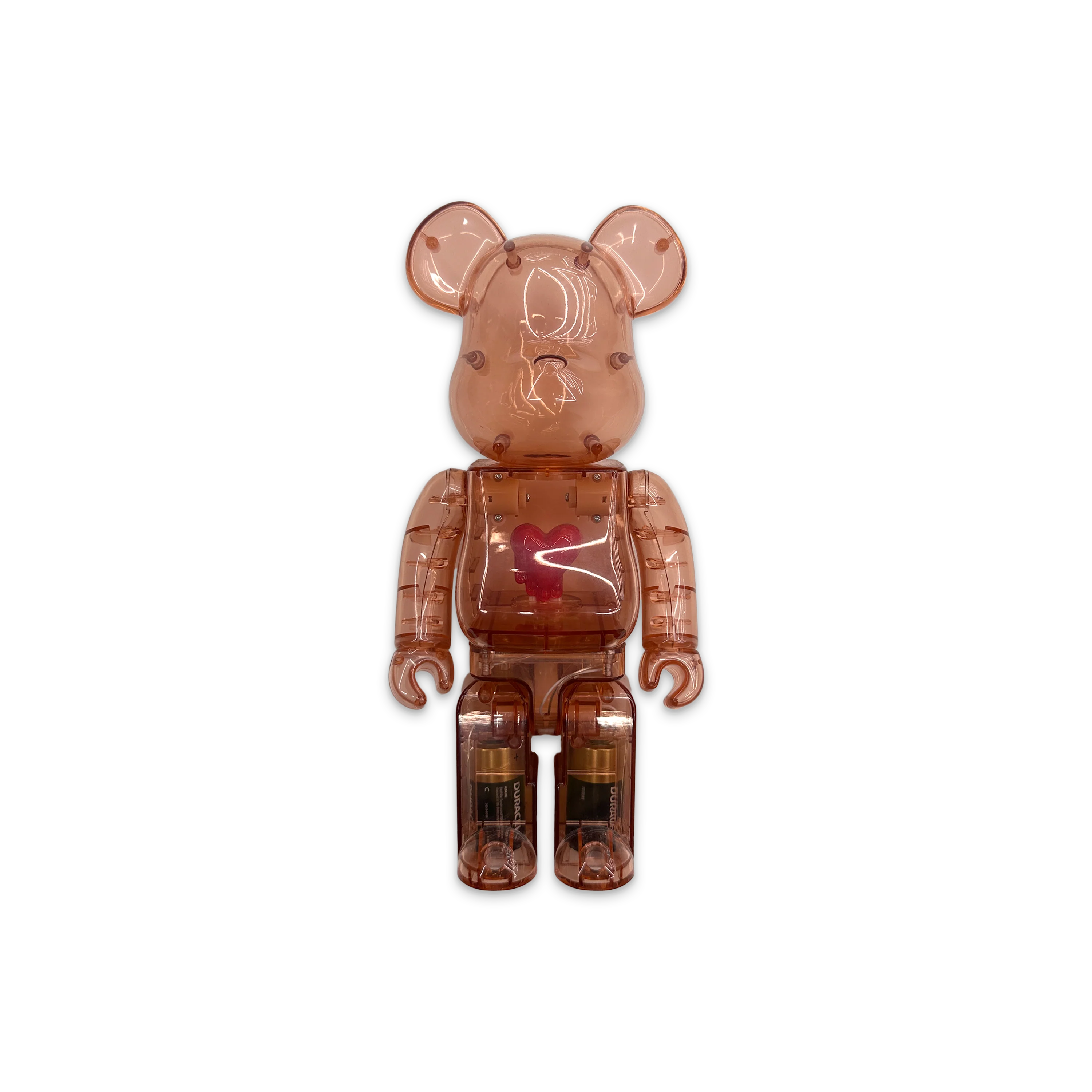 Bearbrick 400% "Emotionally Unavailable Heart Red"