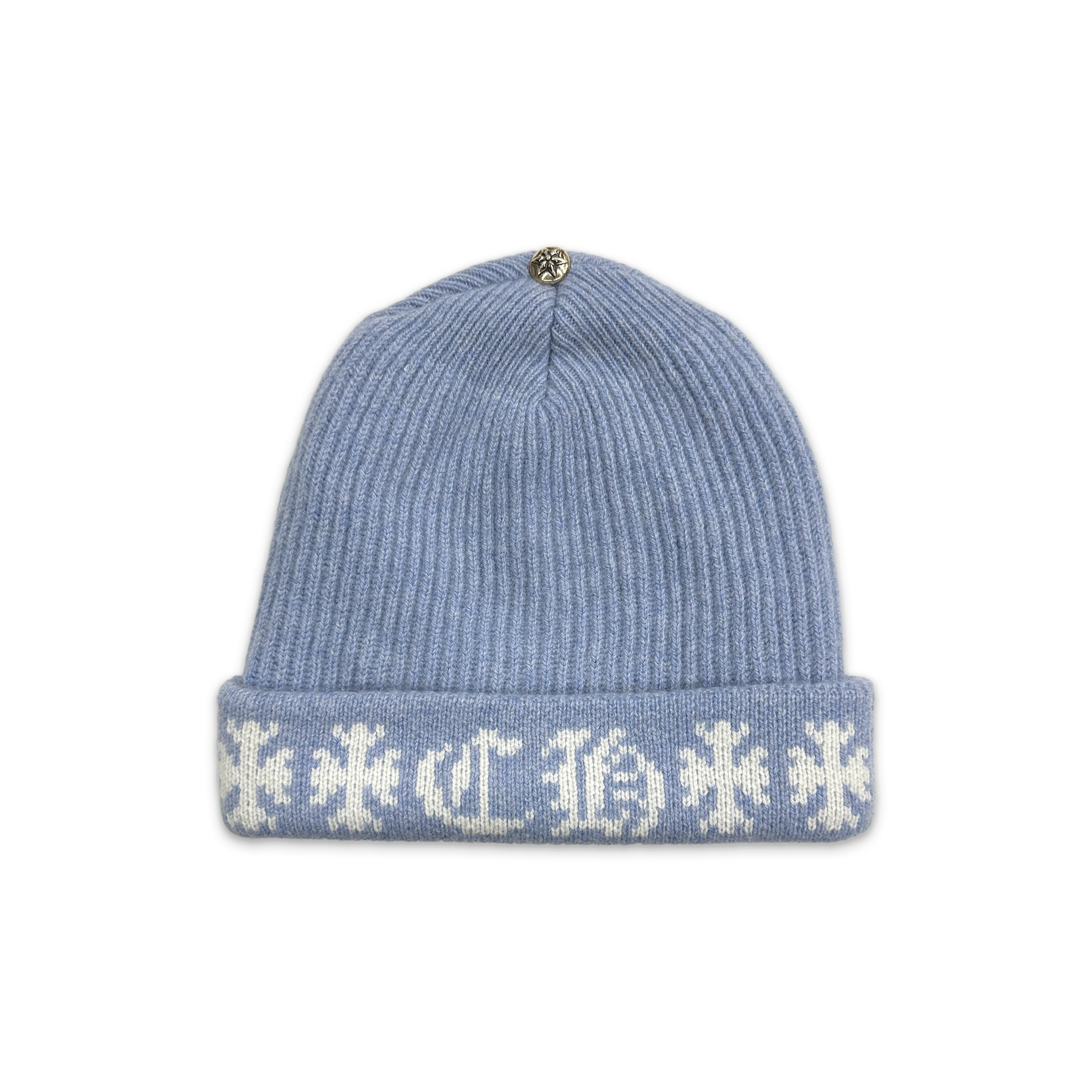 Big Daddy Cashmere Beanie "Light Blue"
