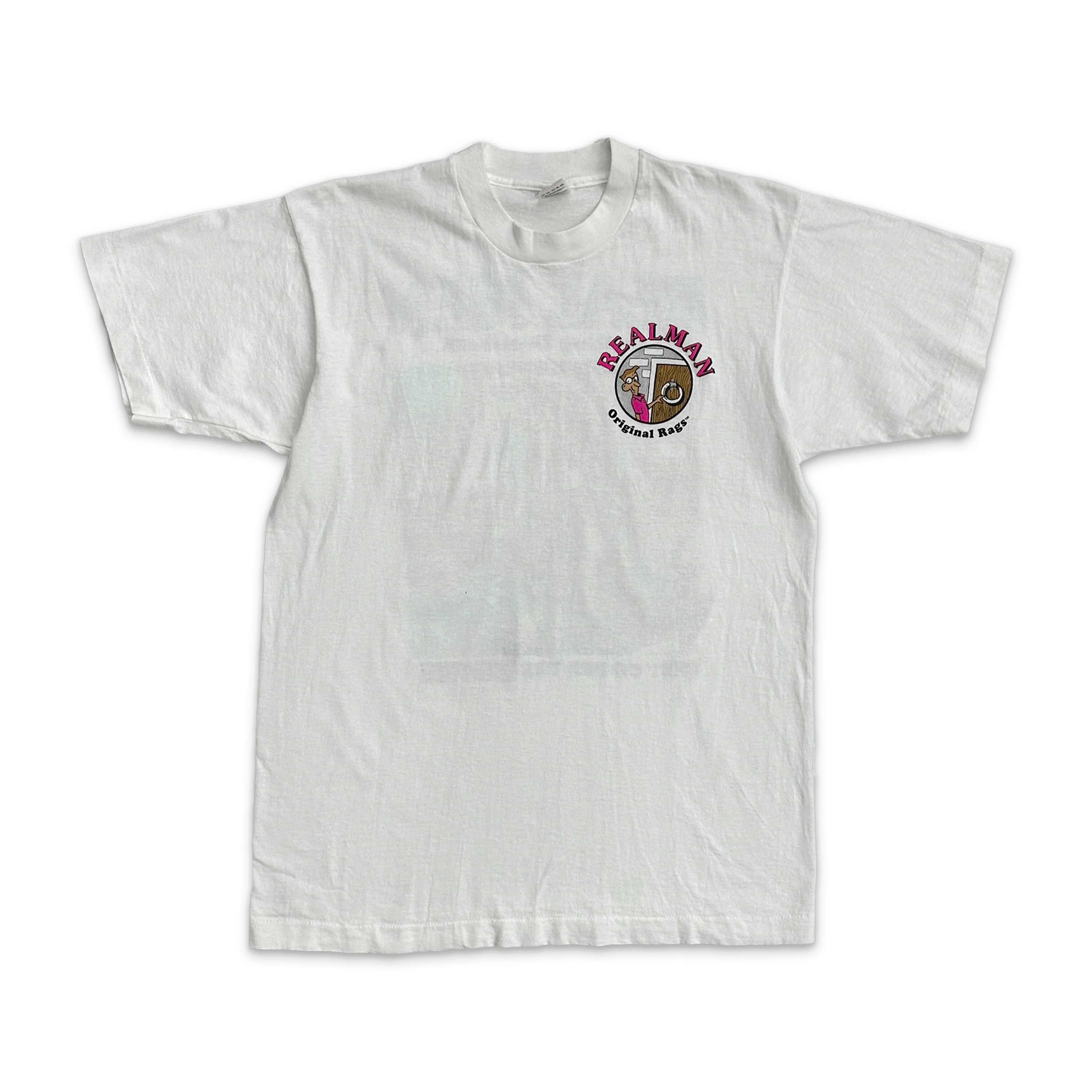 Big Knockers Vintage Tee "White"