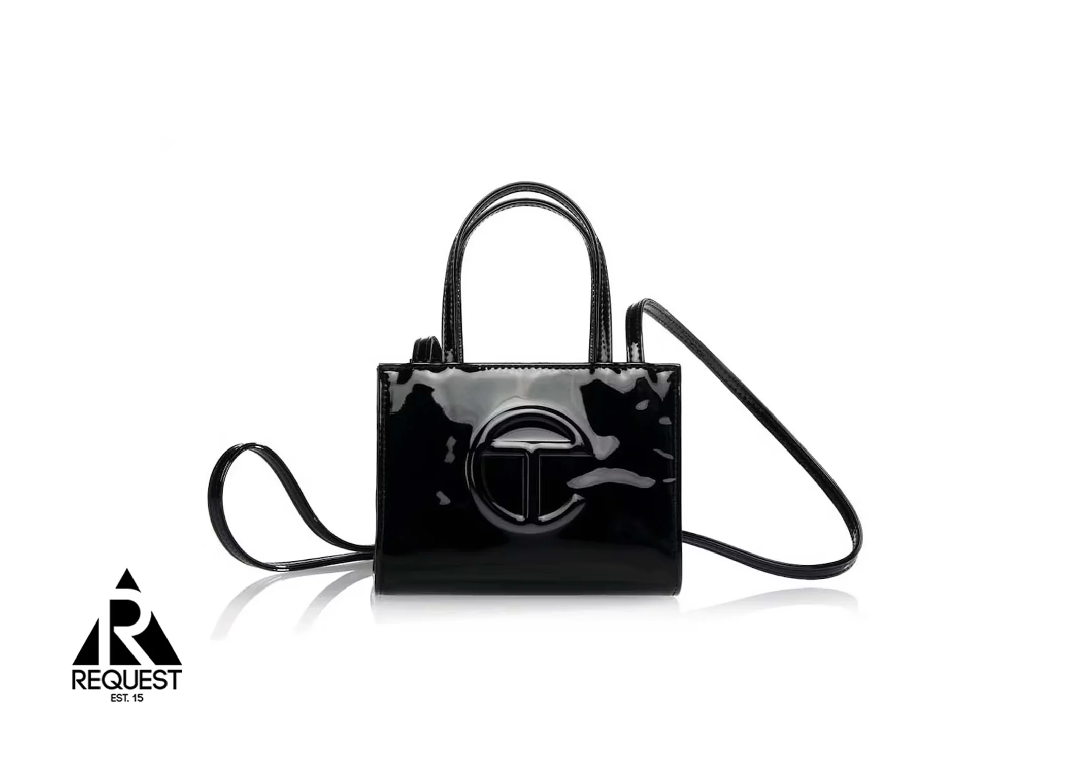 Black Patent Bag