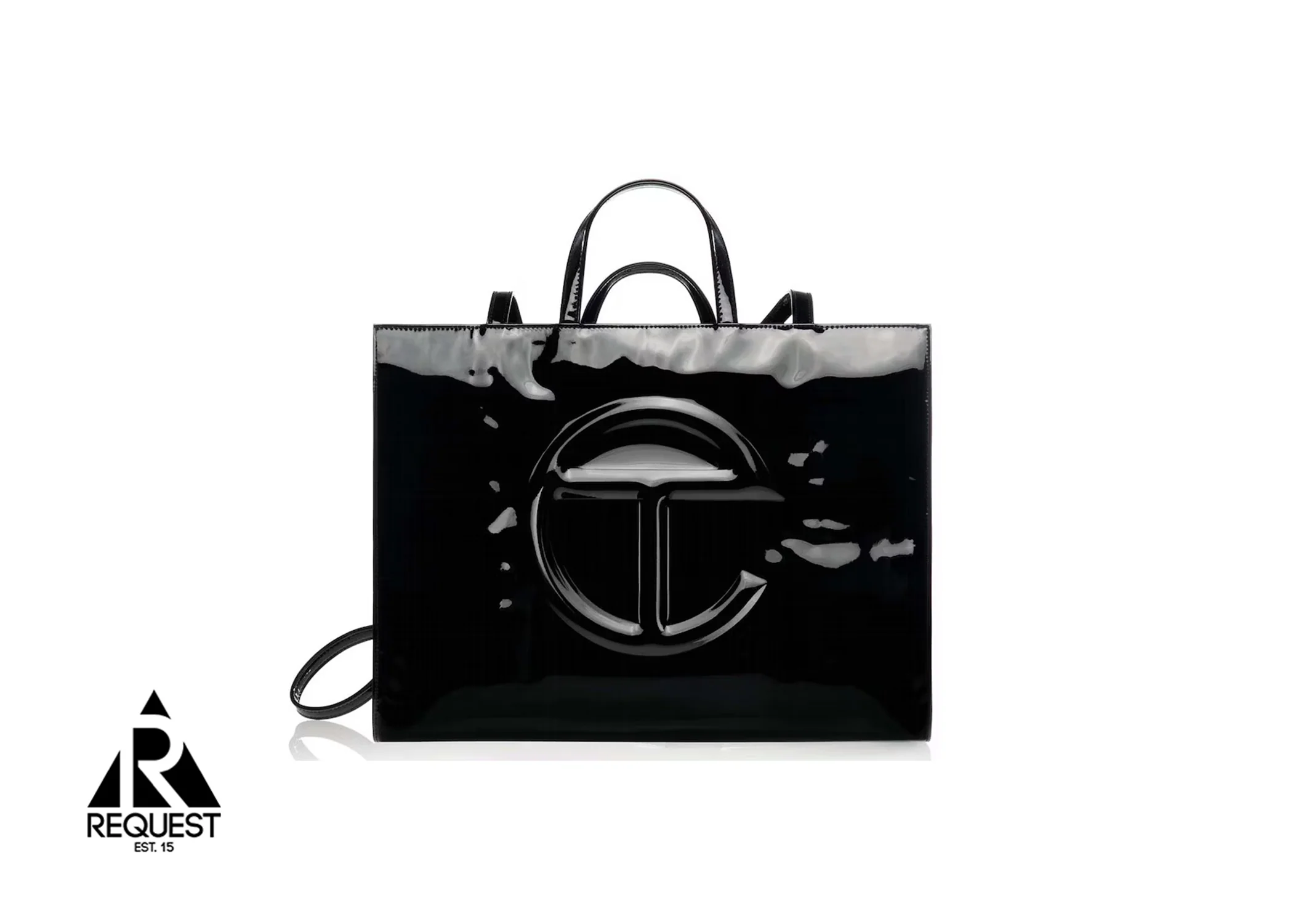 Black Patent Bag - Image 3
