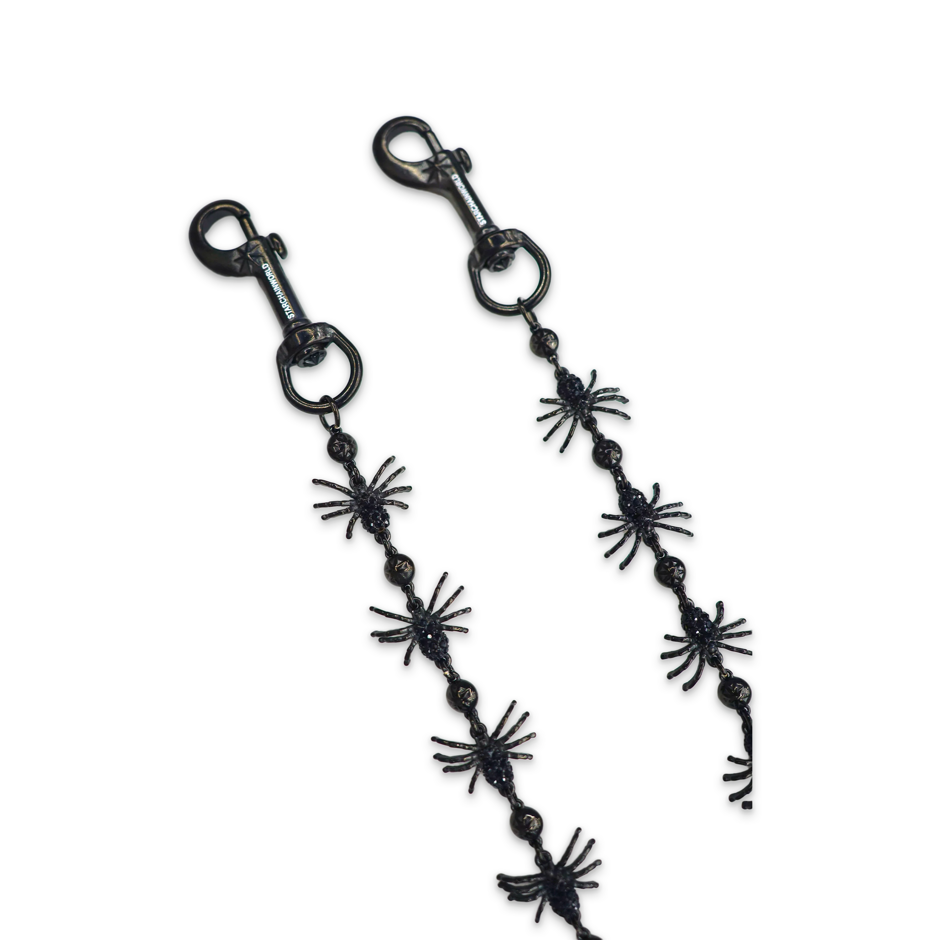Black Spider Wallet Chain - Image 2