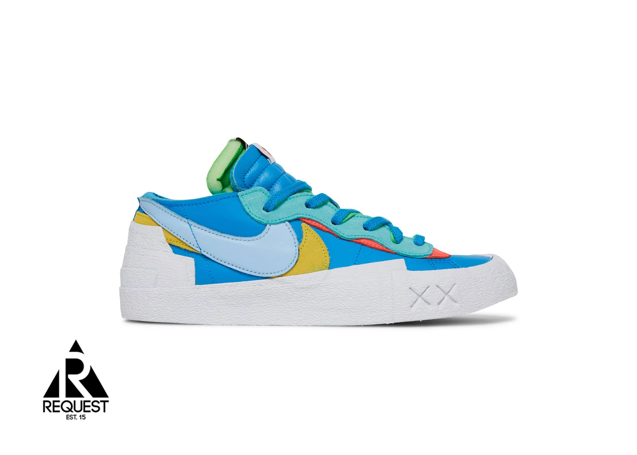 Blazer Low Sacai x KAWS "Neptune Blue"
