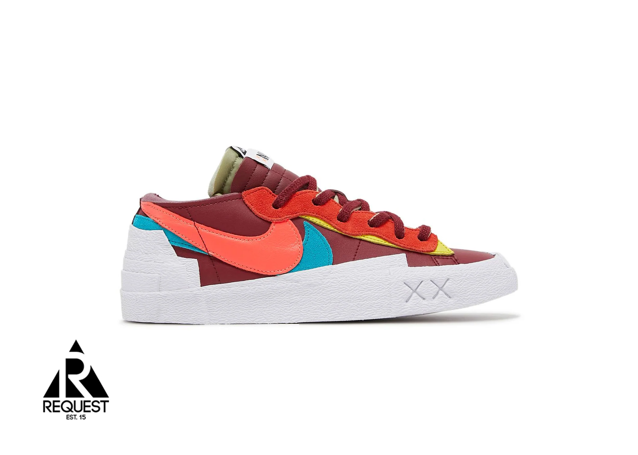 Blazer Low Sacai x KAWS "Red"