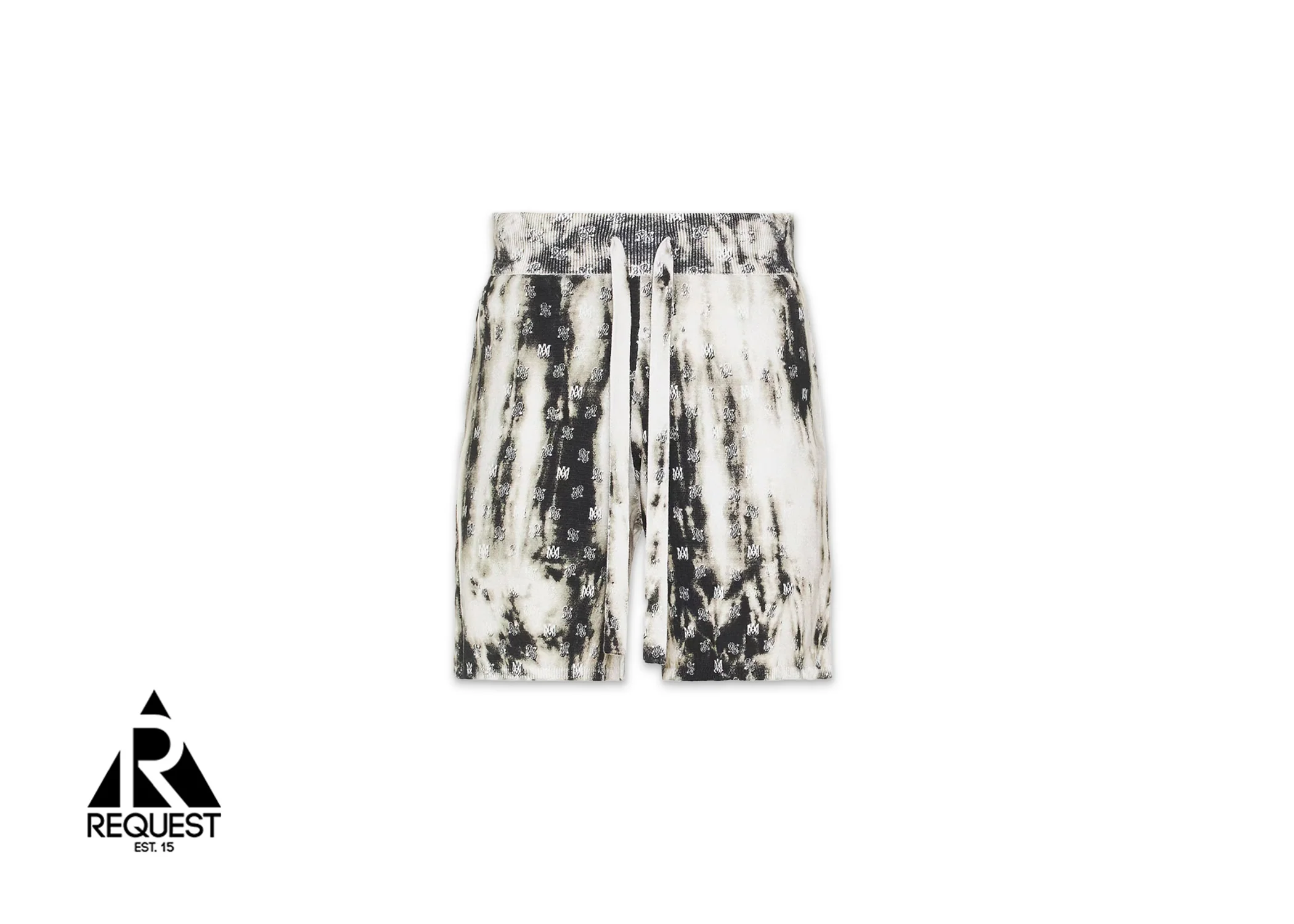 Bleached MA Paisley Sweatshorts "Black"