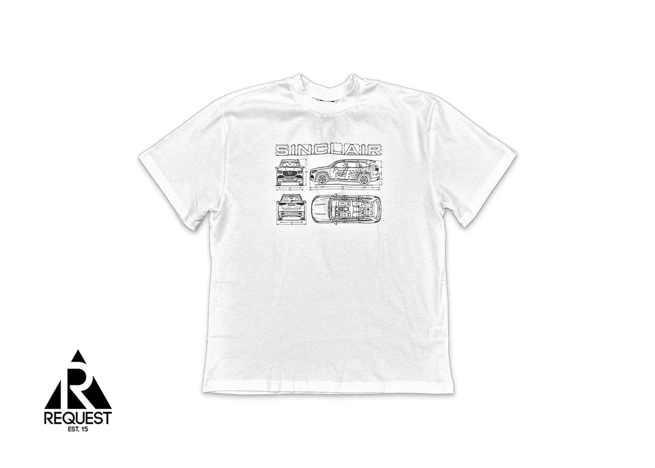 Blueprint Tee "White"