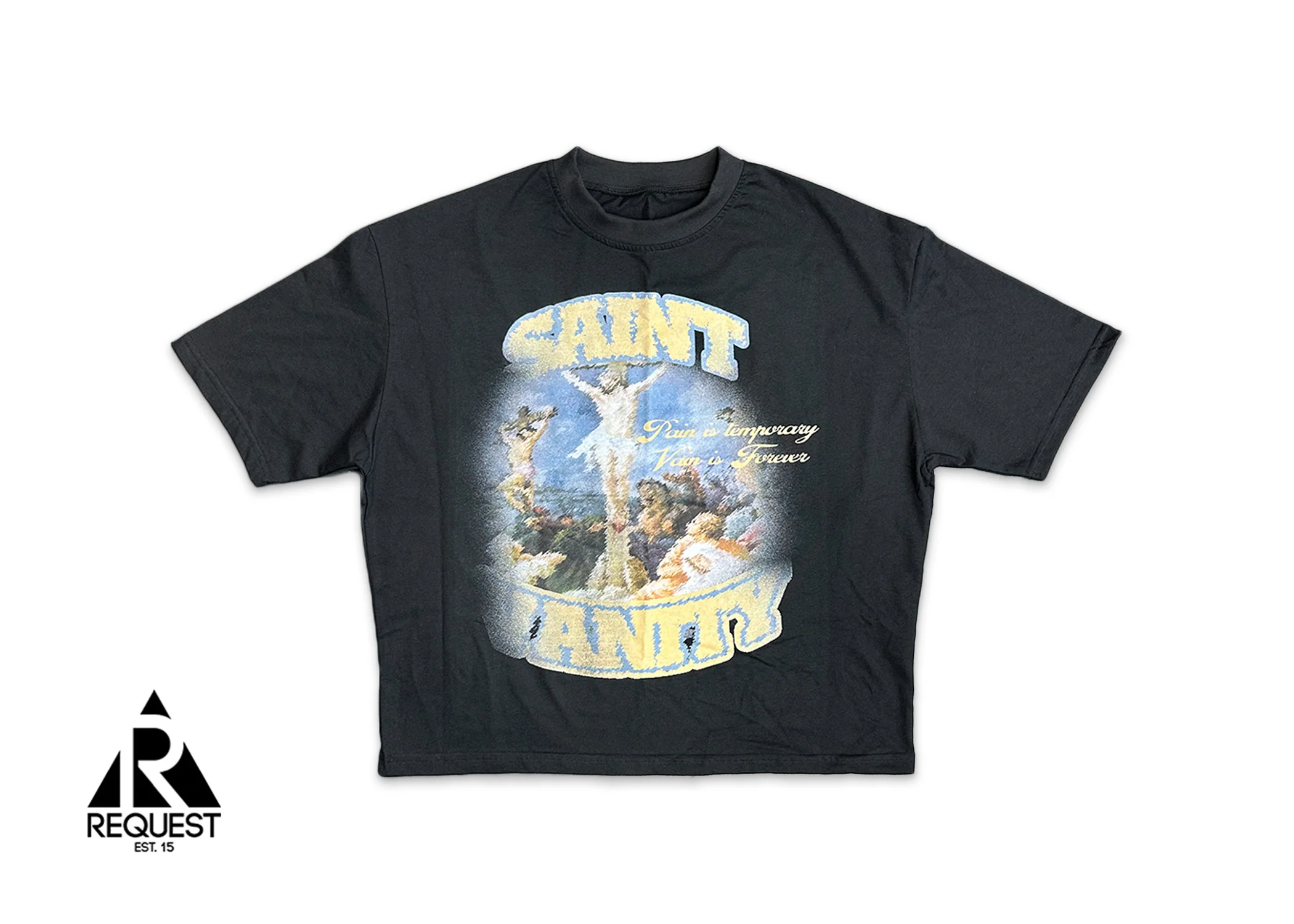 Blurry Jesus Tee "Black"