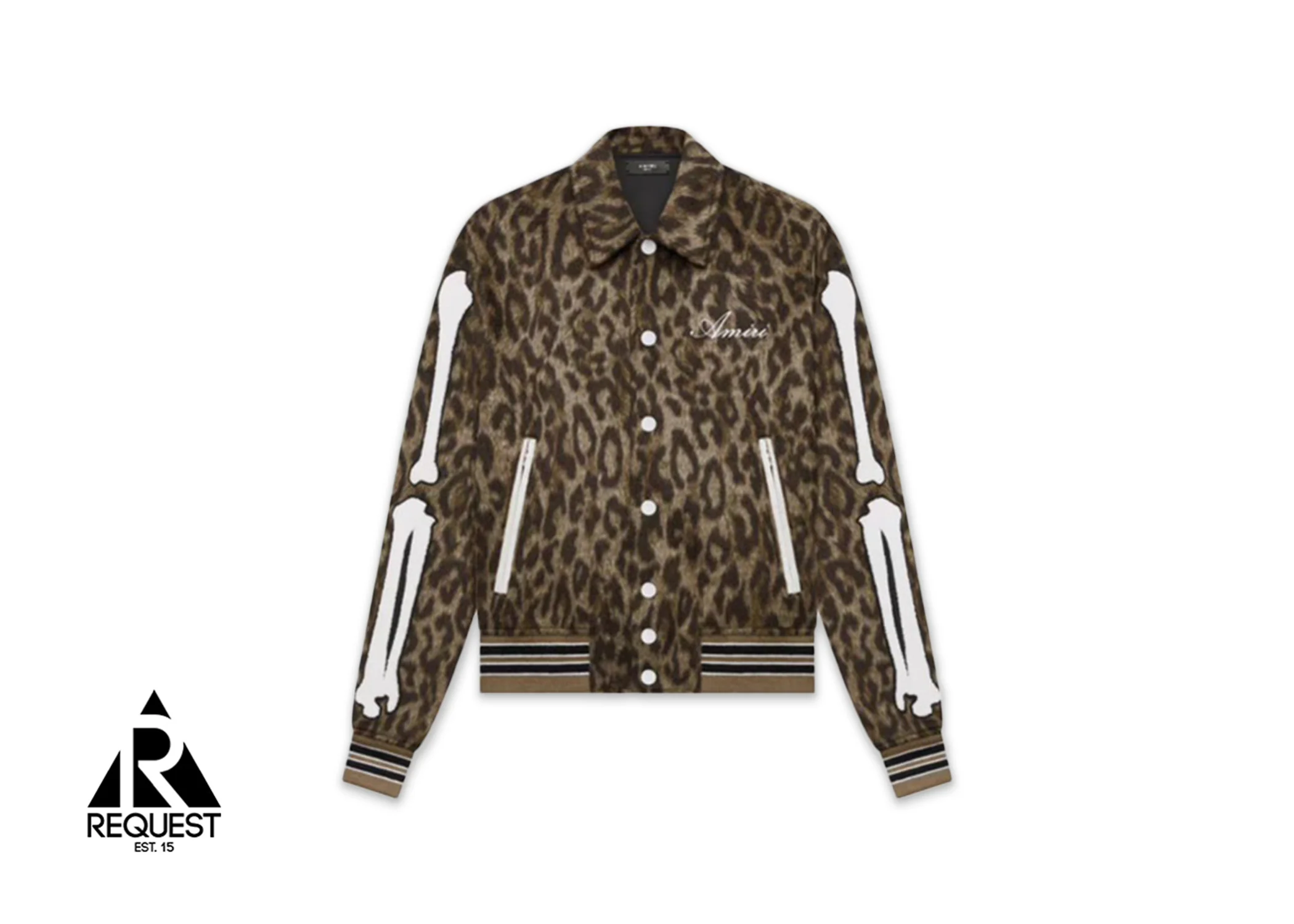 Bones Varsity Jacket "Leopard"