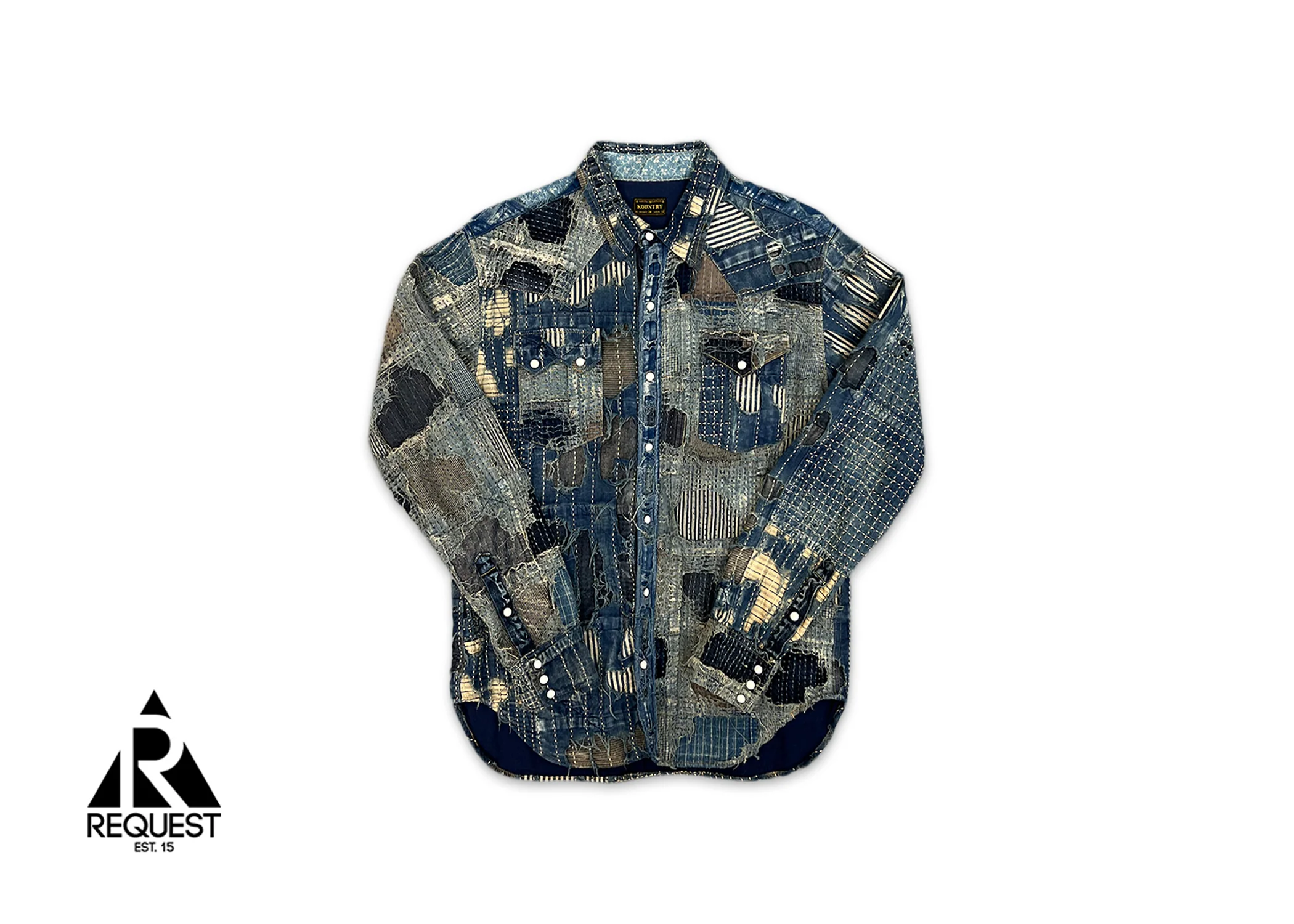 Boro Western Shirt "Indigo"