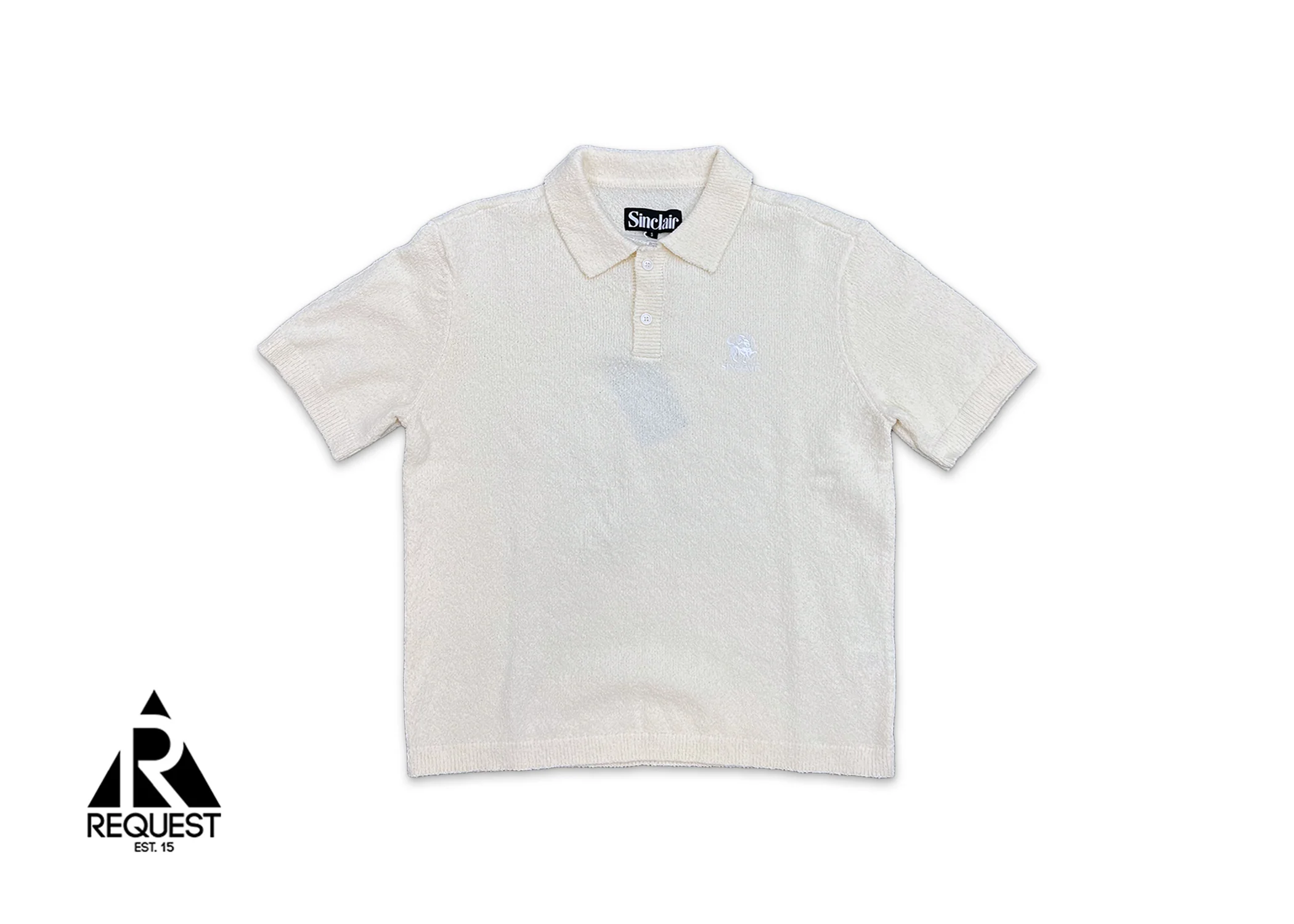 Boucle Polo Shirt "Natural"
