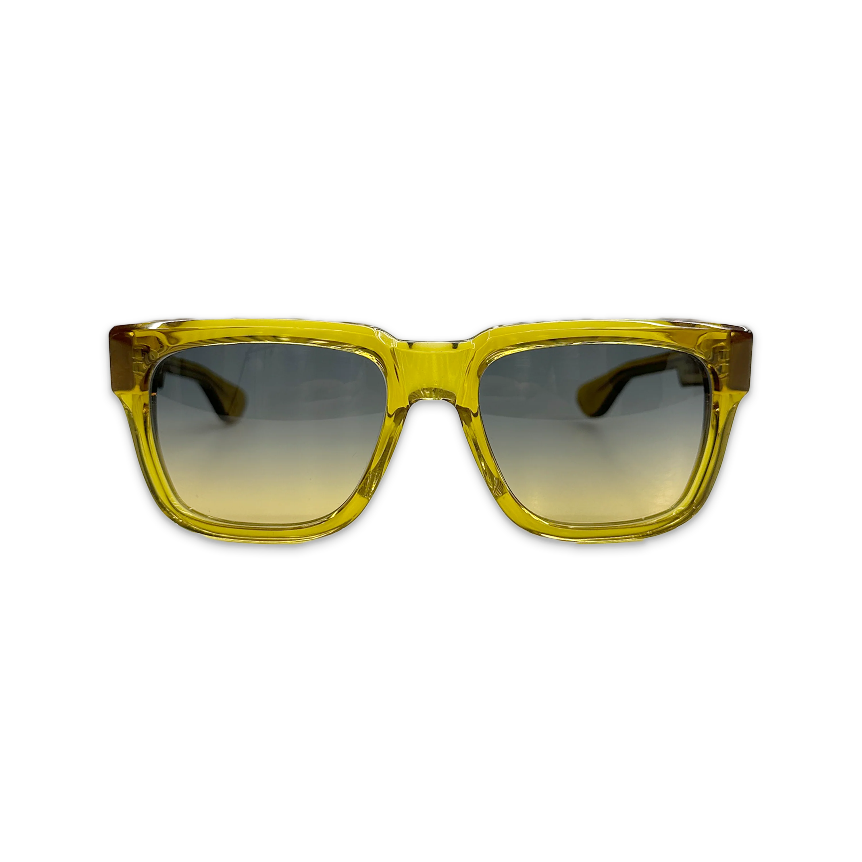 Box Officer Sunglasses "Transparent Yellow"