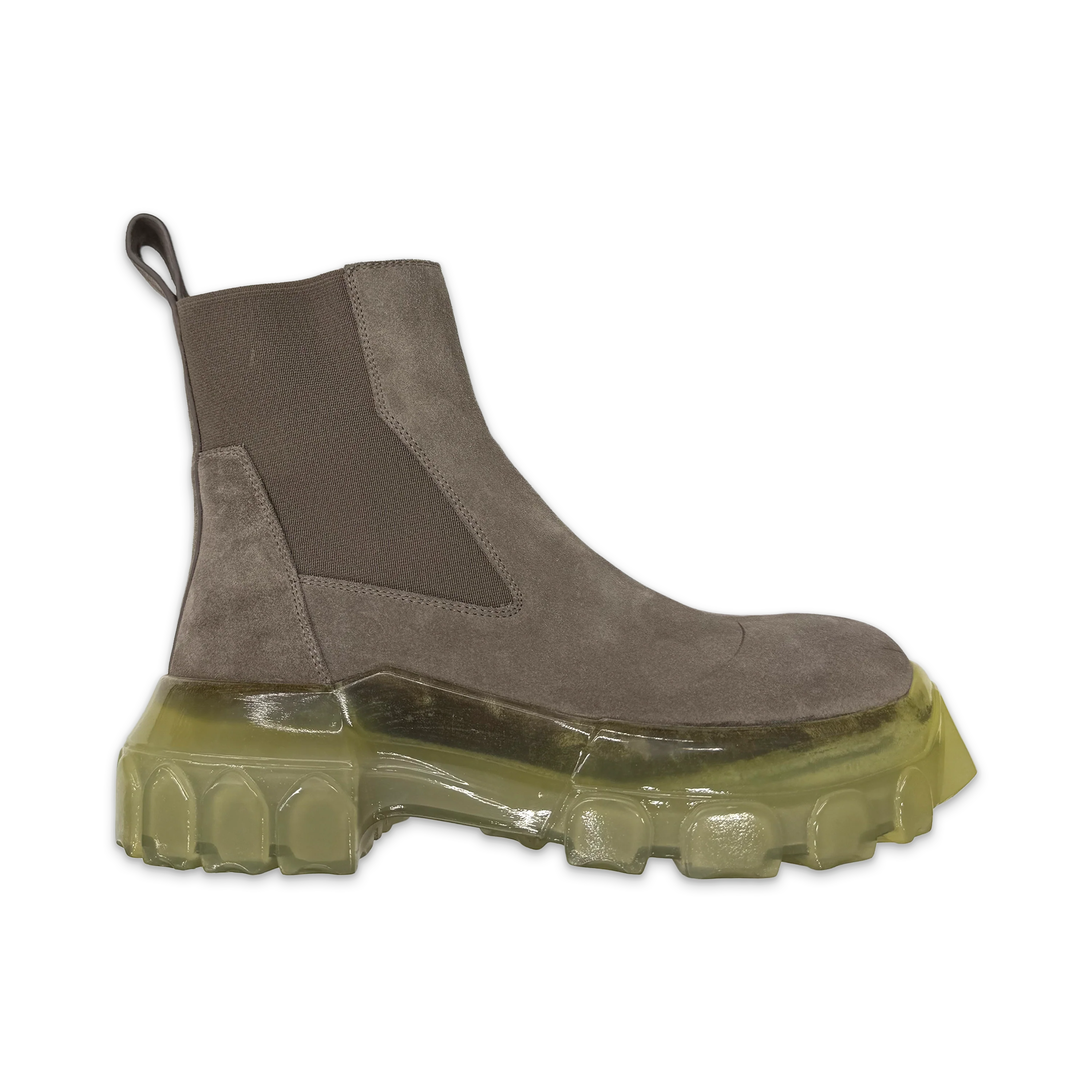 Bozo Tractor Beetle Boot Clear Sole "Dust"
