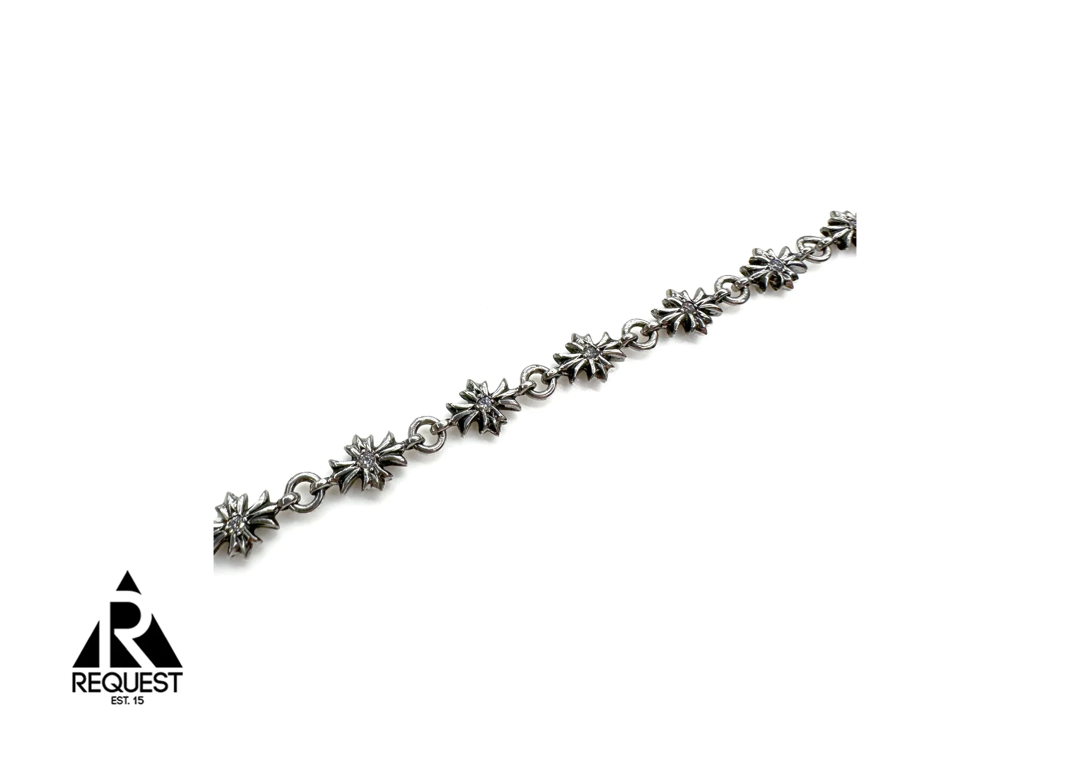 Bracelet "Tiny E 12 Diamond Link" - Image 3