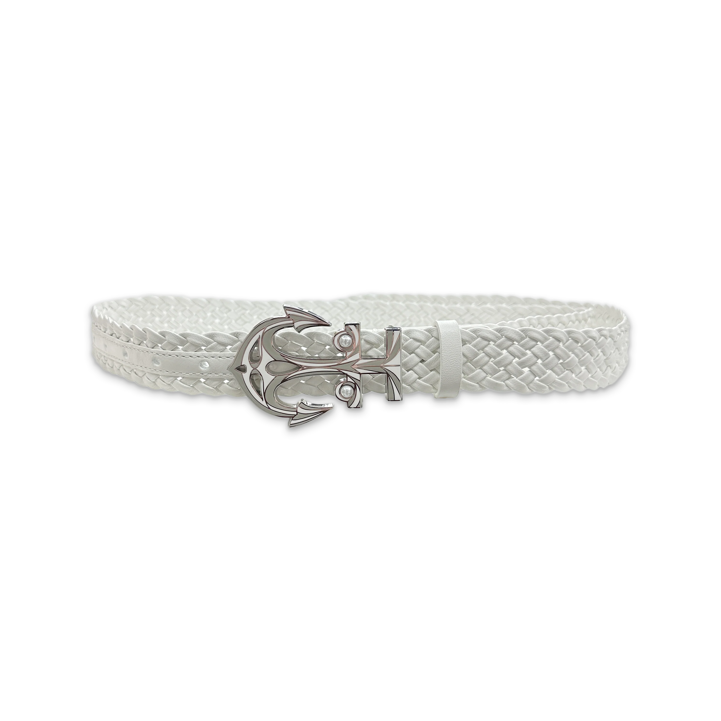 Braided Anchor Belt “White”