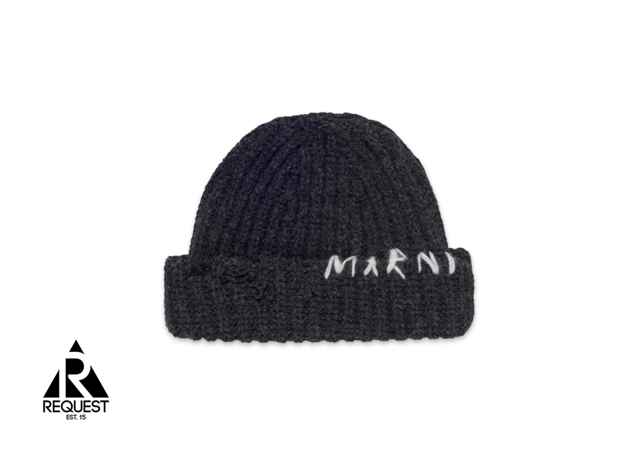 Broken Fisherman Beanie “Dark Grey”