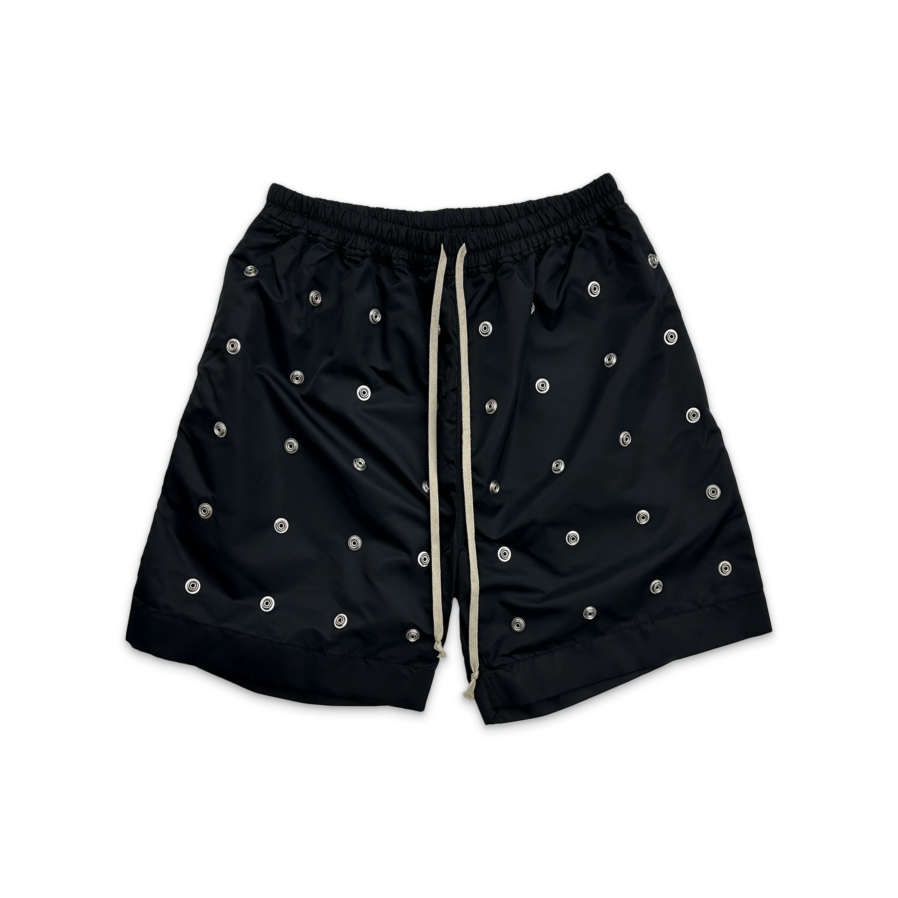 Button Boxer Shorts "Black"