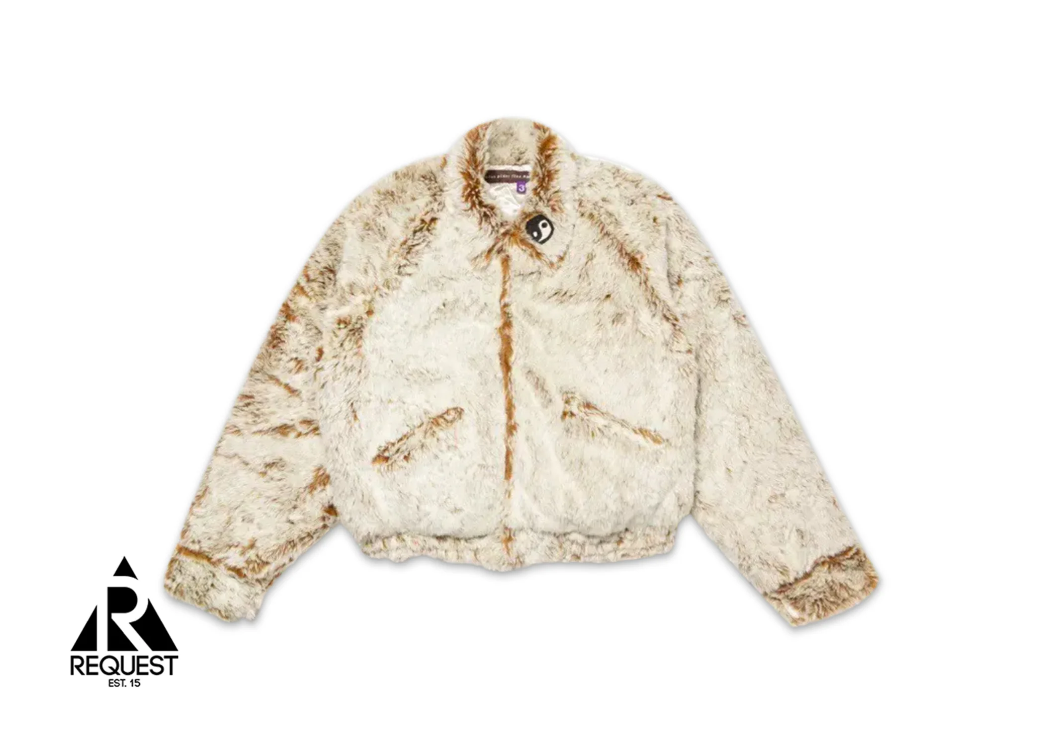 Cactus Plant Flea Market Sasquatch Fur Jacket "Cream"