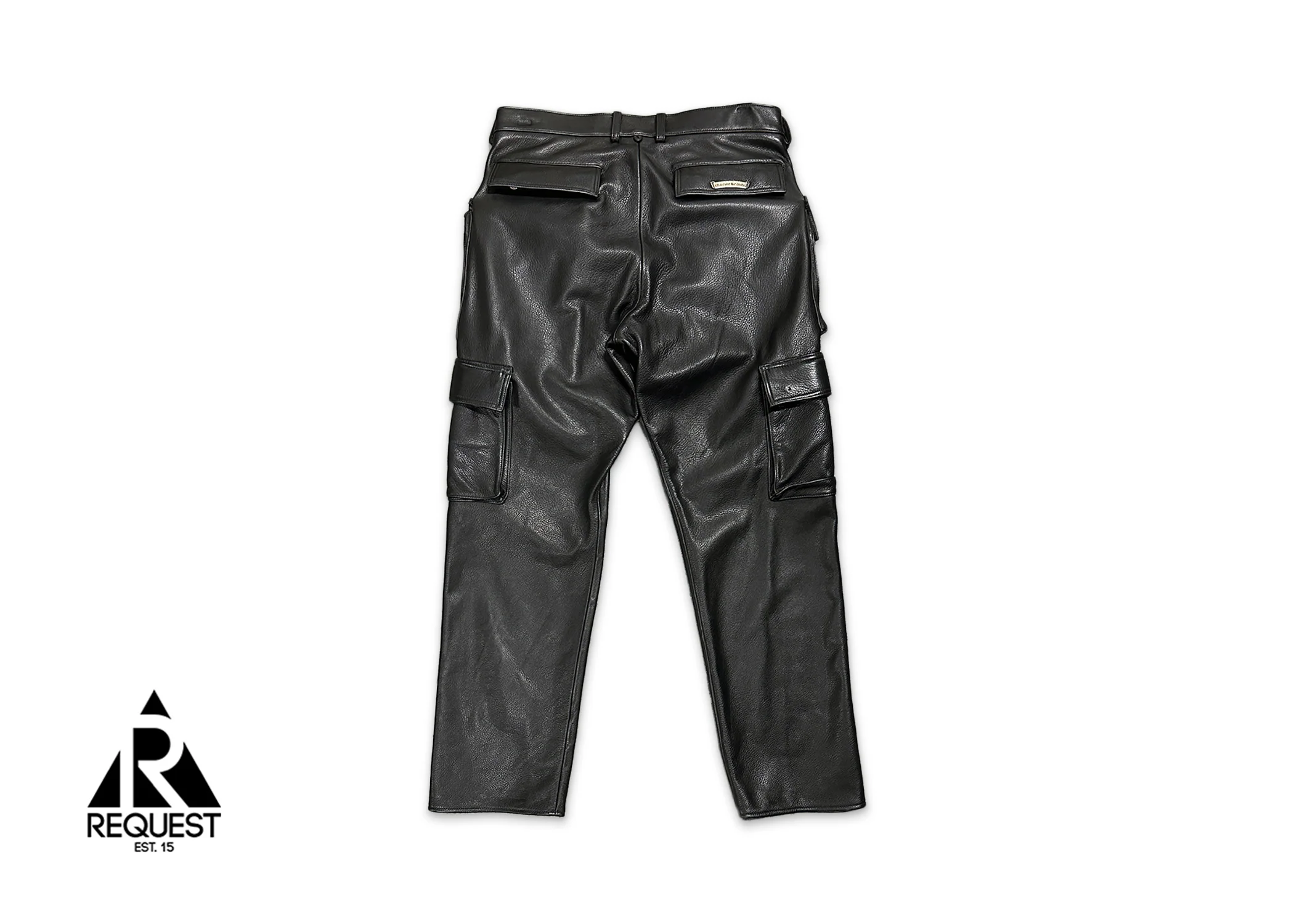 Cargo Leather Pant "Black" - Image 2