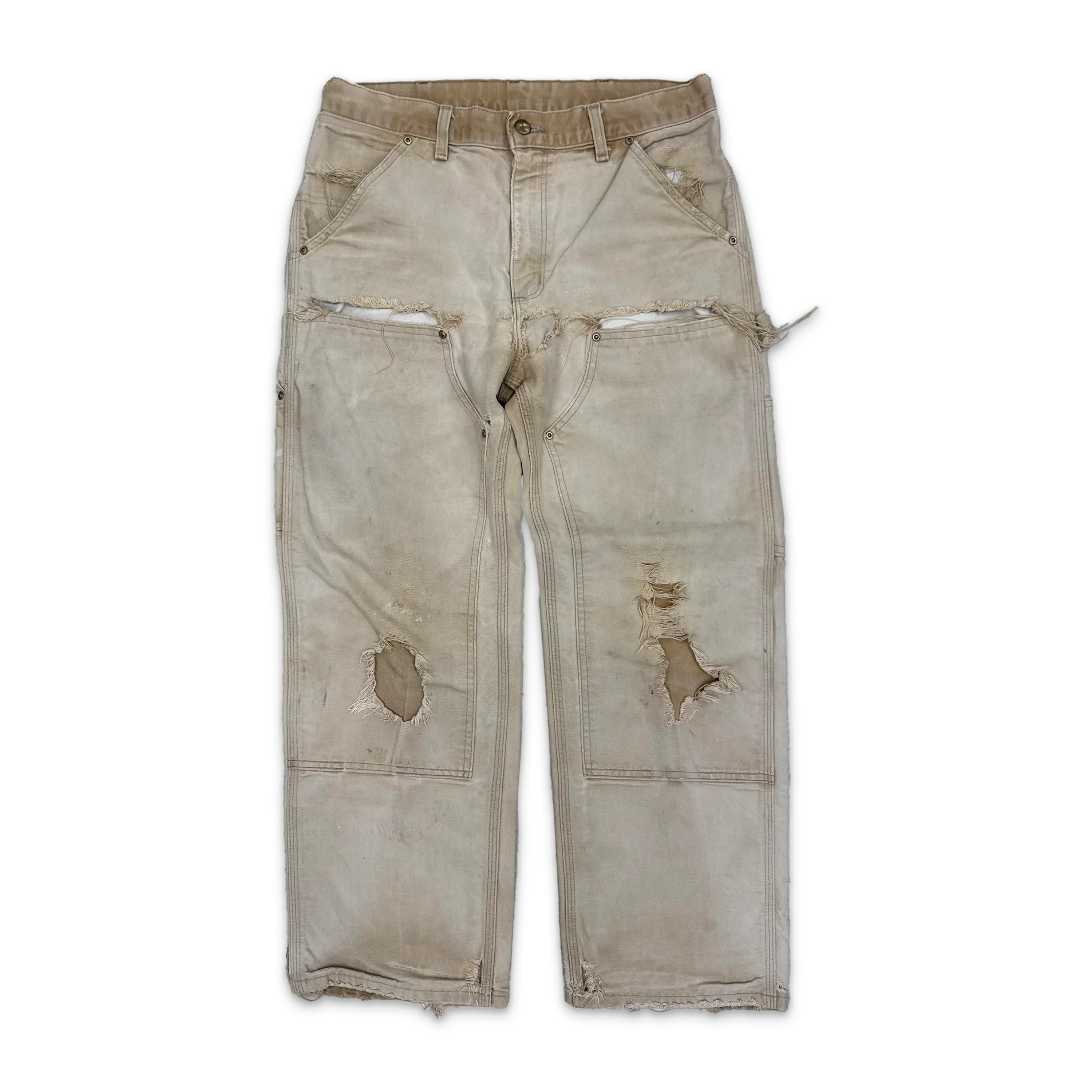 Carhartt Distressed Carpenter Tan