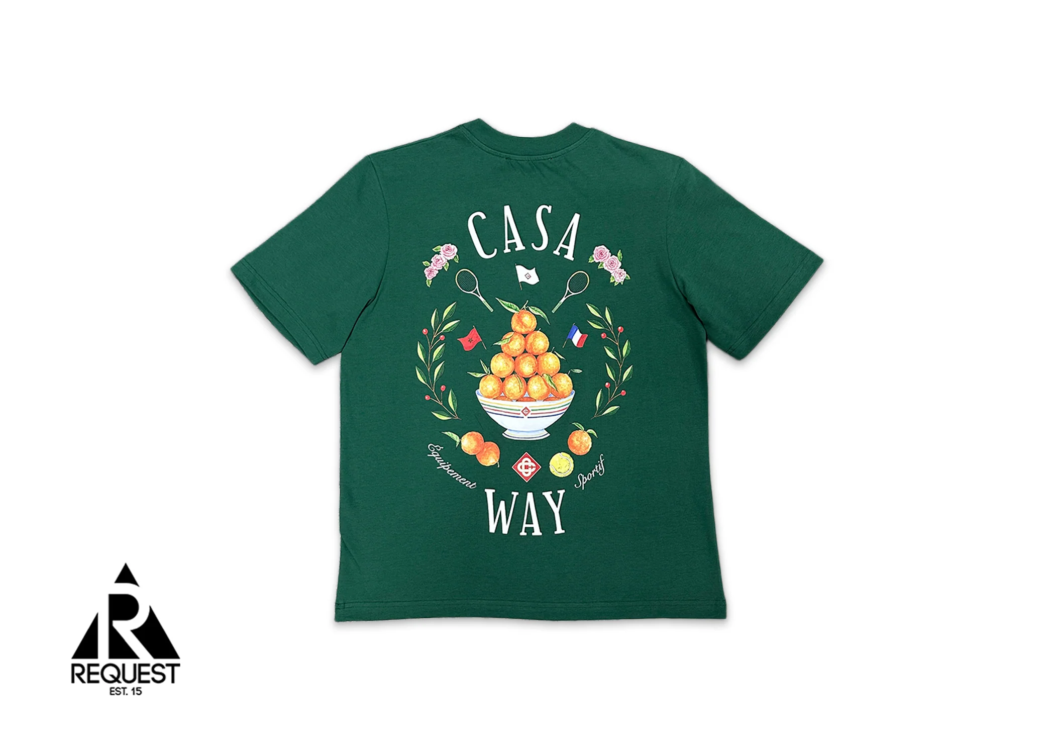 Casa Way Printed Tee "Evergreen" - Image 2