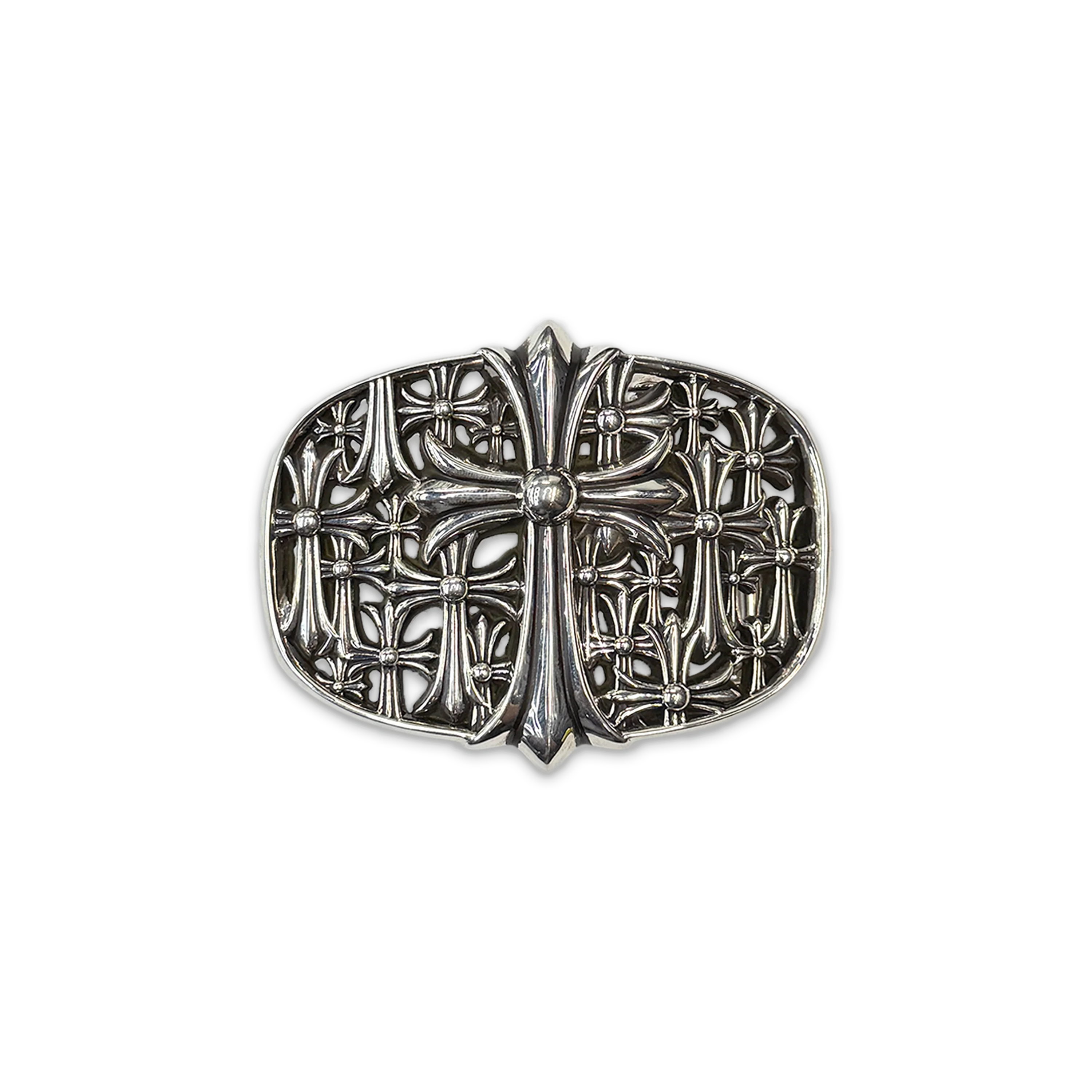 Cemetery Cross Belt Buckle
