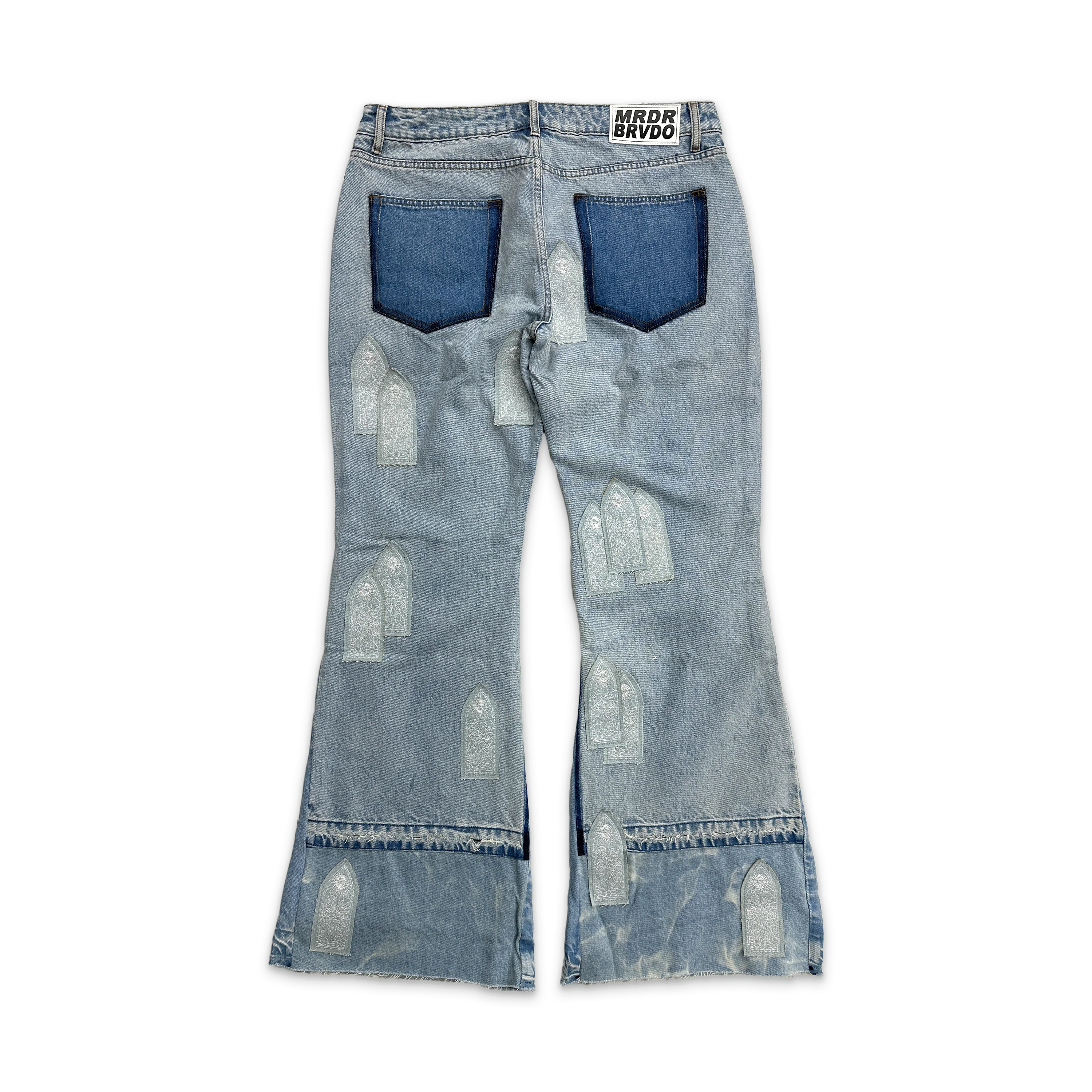 Cerulean Arch Patched Denim "Sky" (W) - Image 2