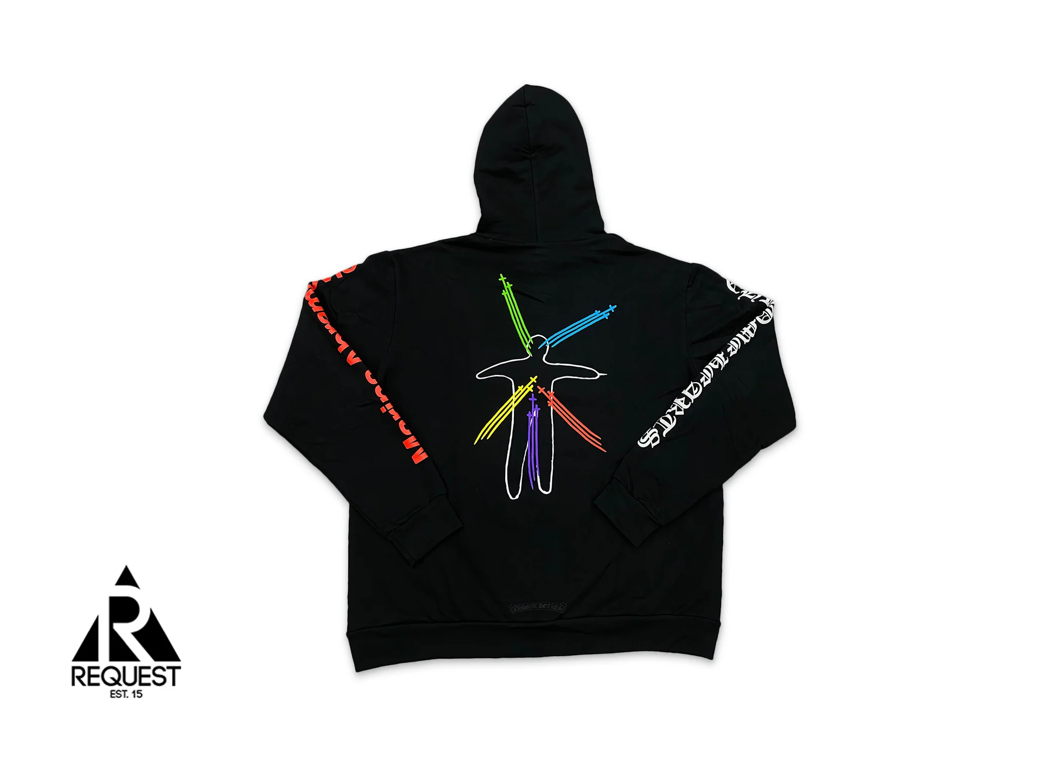 CH + ABRAMOVIC Hoodie "Black" - Image 2