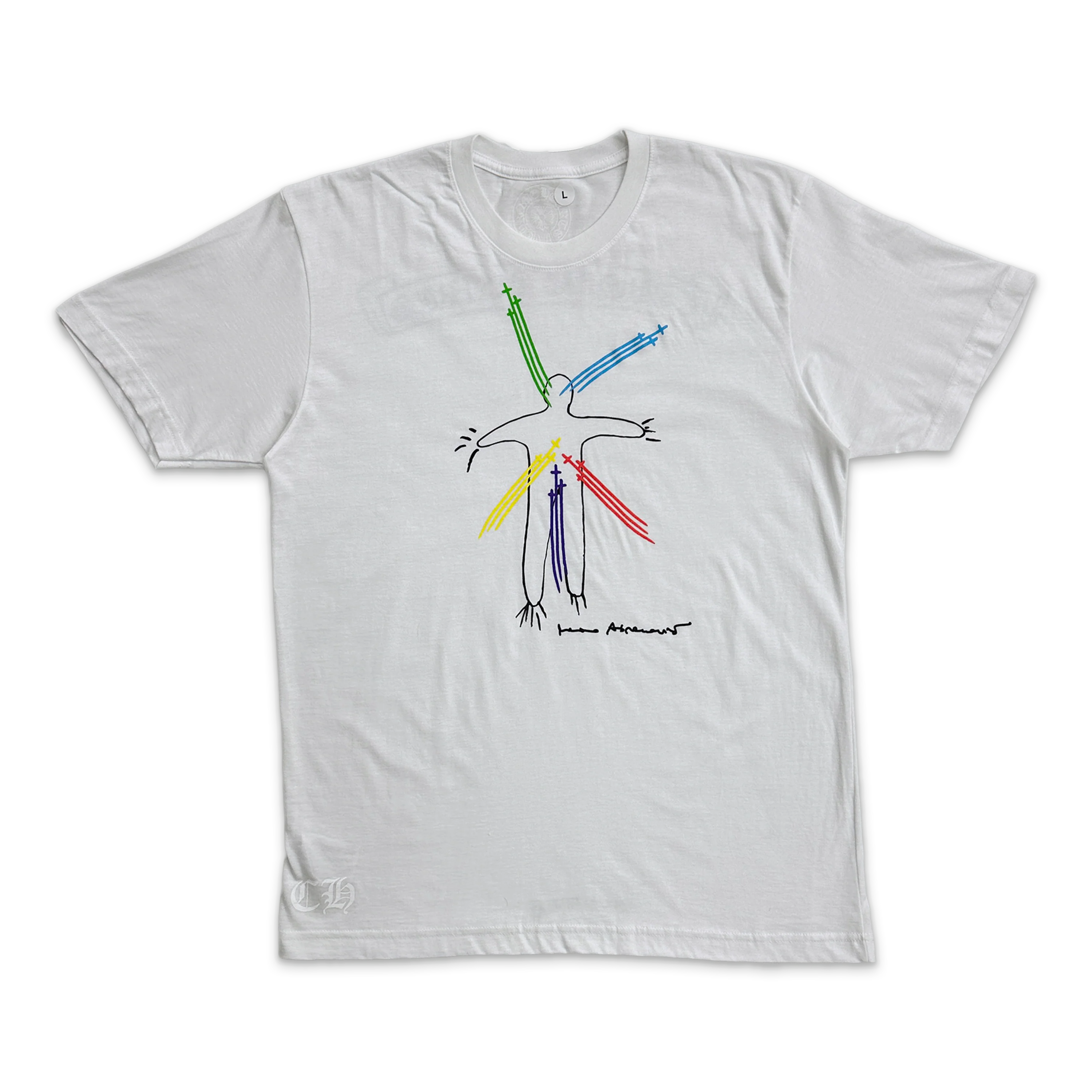 CH + ABRAMOVIC Tee "White"