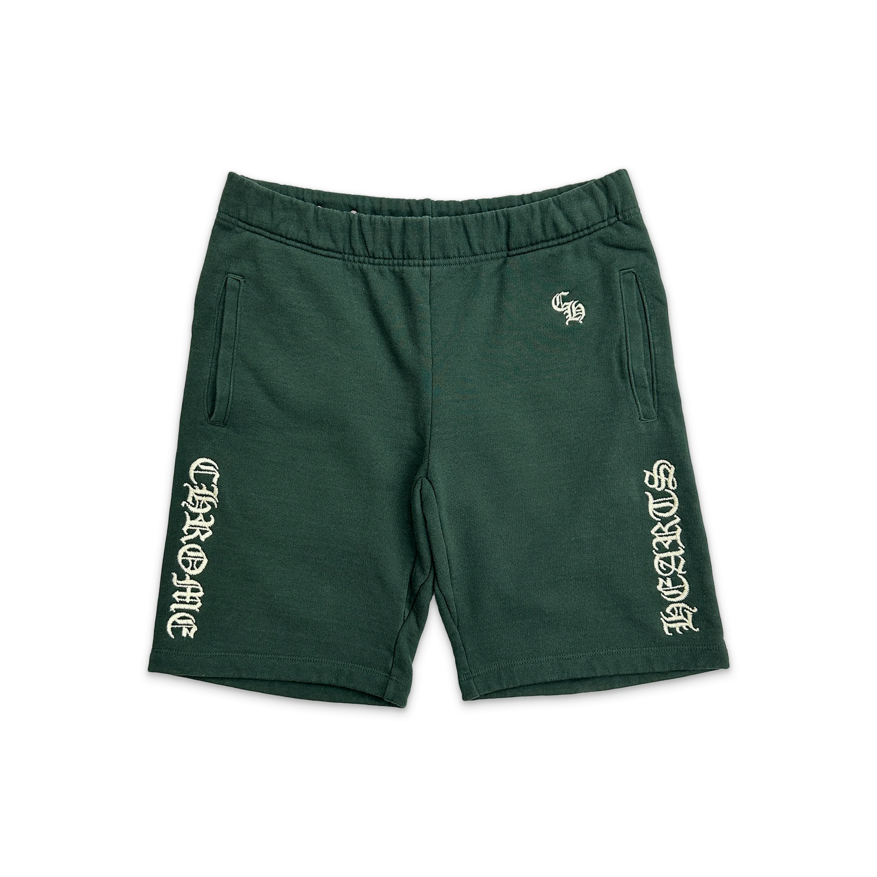 CH Embroidered Shorts "Green"