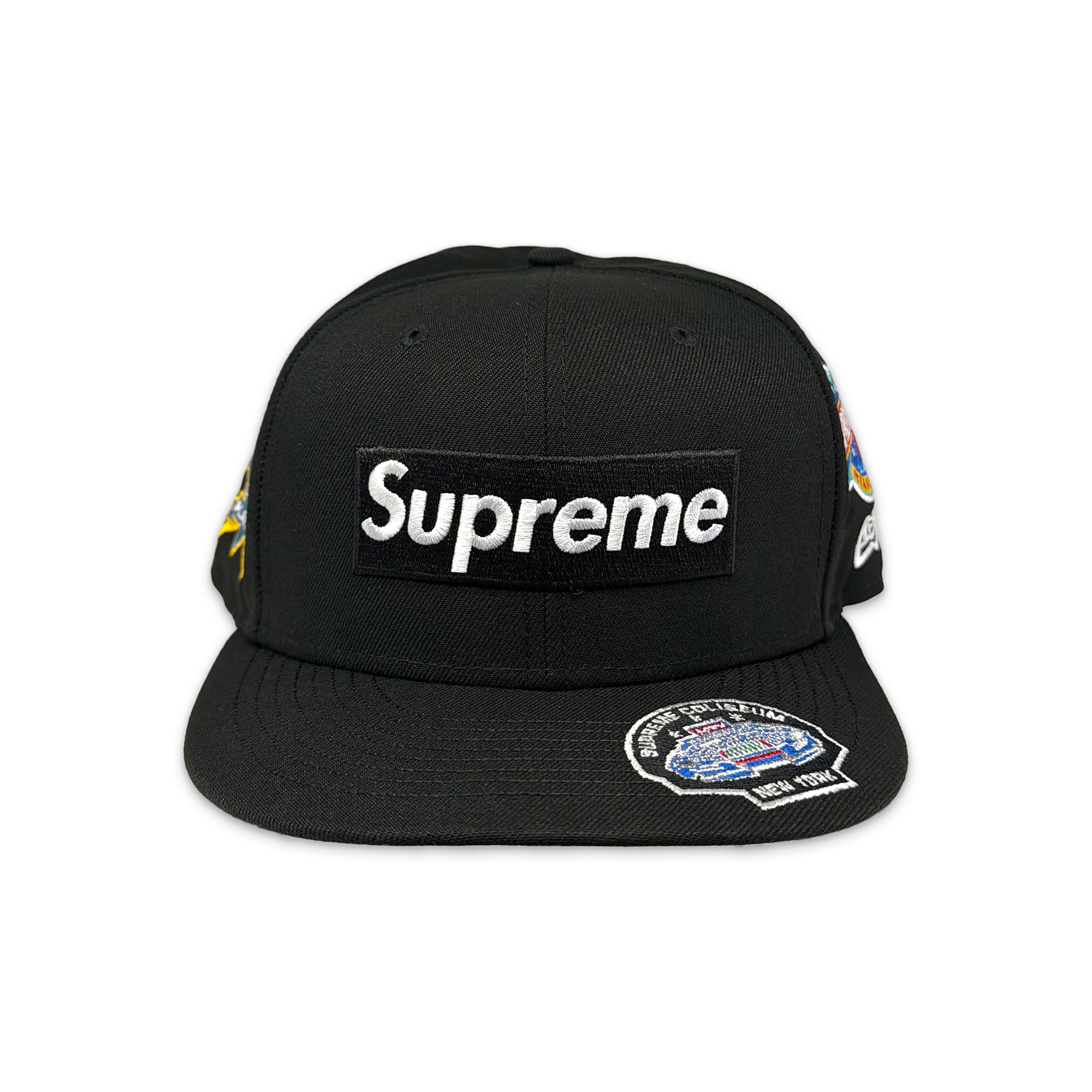 Championships Box Logo New Era Fitted Hat "Black"