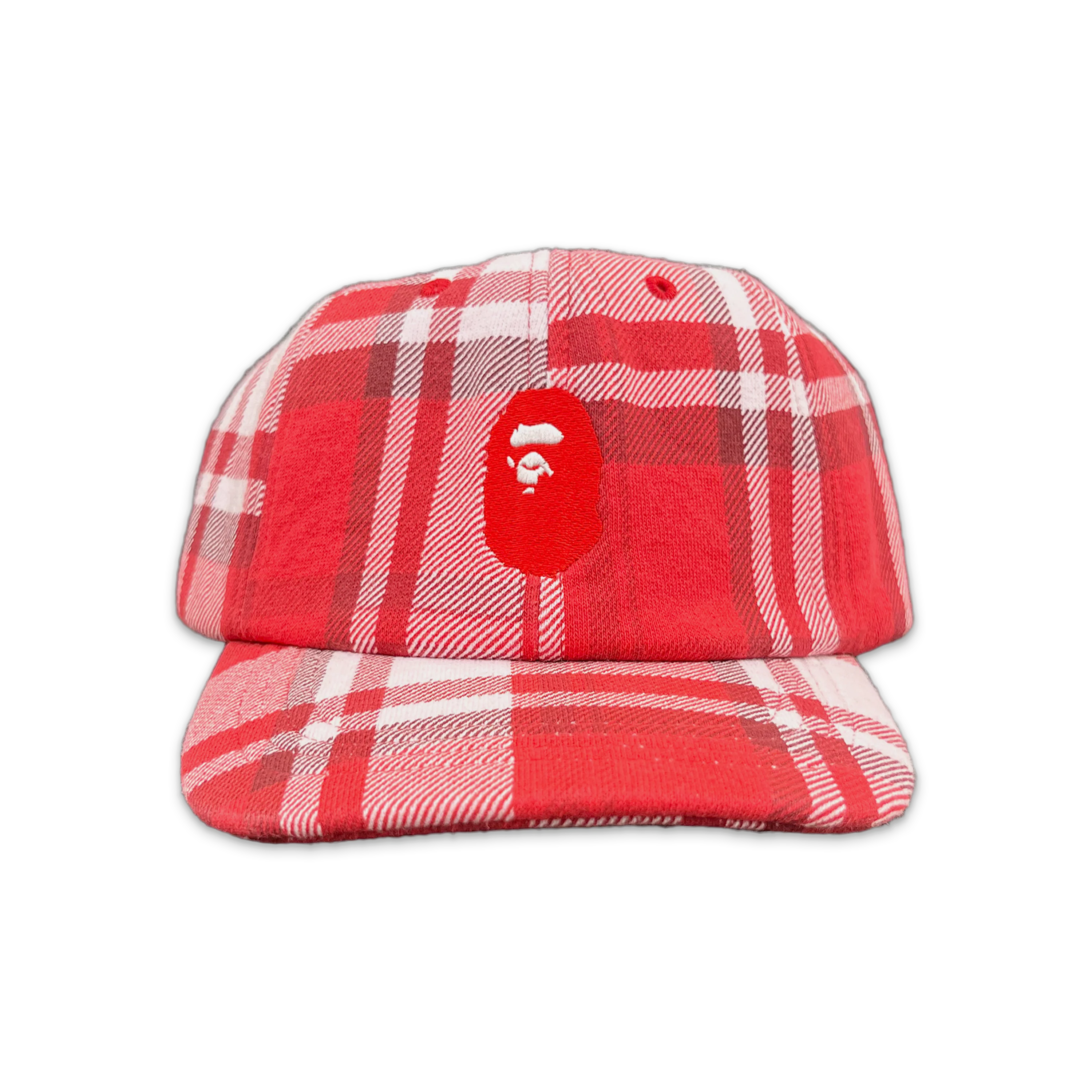 Check Gift Ape Head Cap “Red”