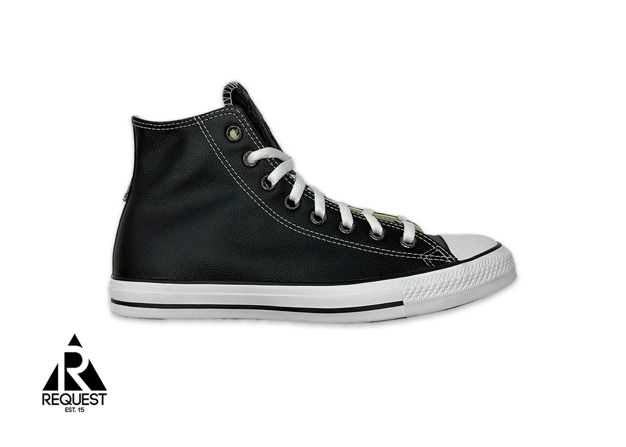 Chrome Hearts Chuck Taylor All Star Leather High Top "Black"