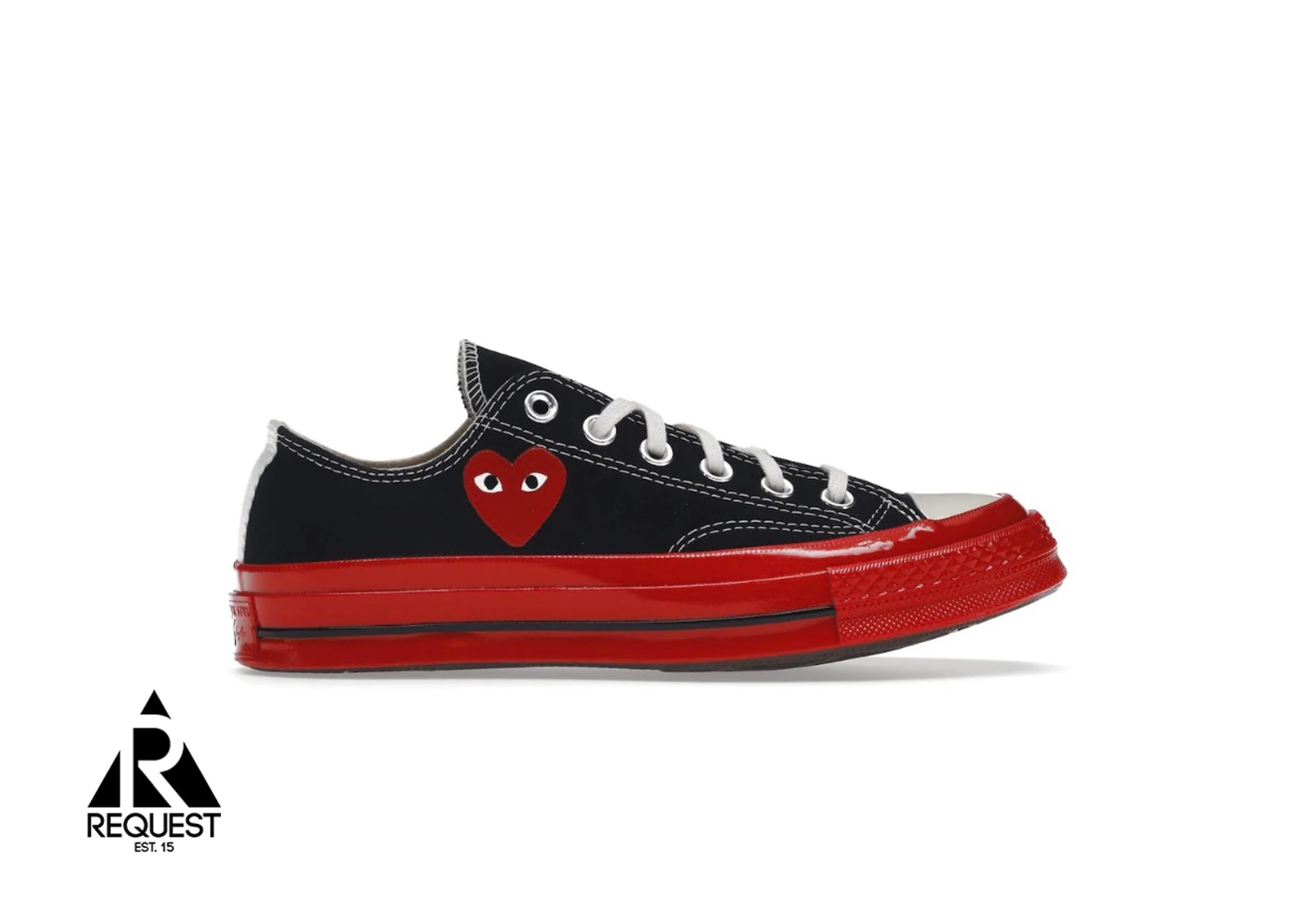 Chuck Taylor All-Star 70s Ox "CDG Black Red Bottom"