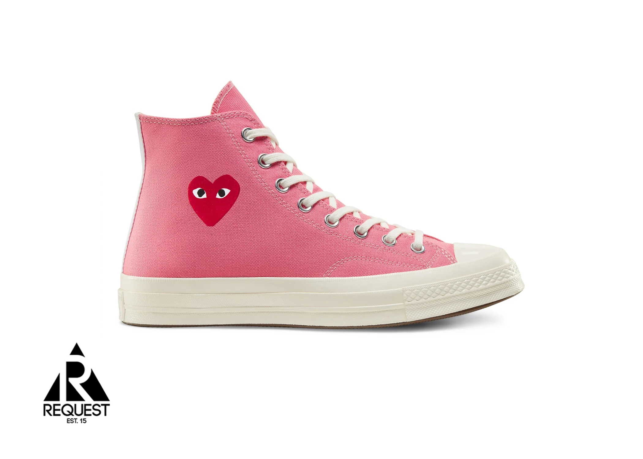 Chuck Taylor CDG High “Bright Pink”