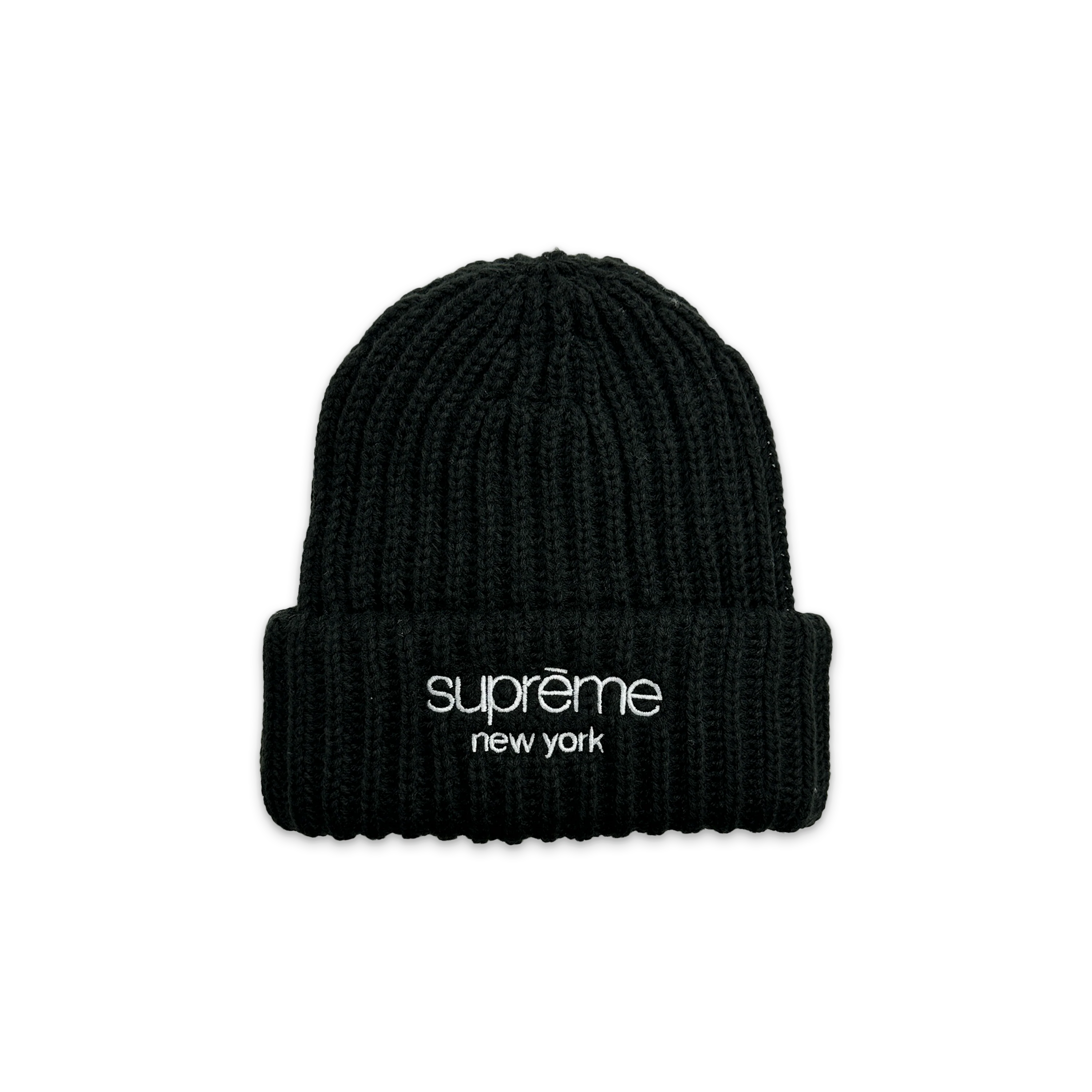 Chunky Classic Logo Beanie FW25 "Black"