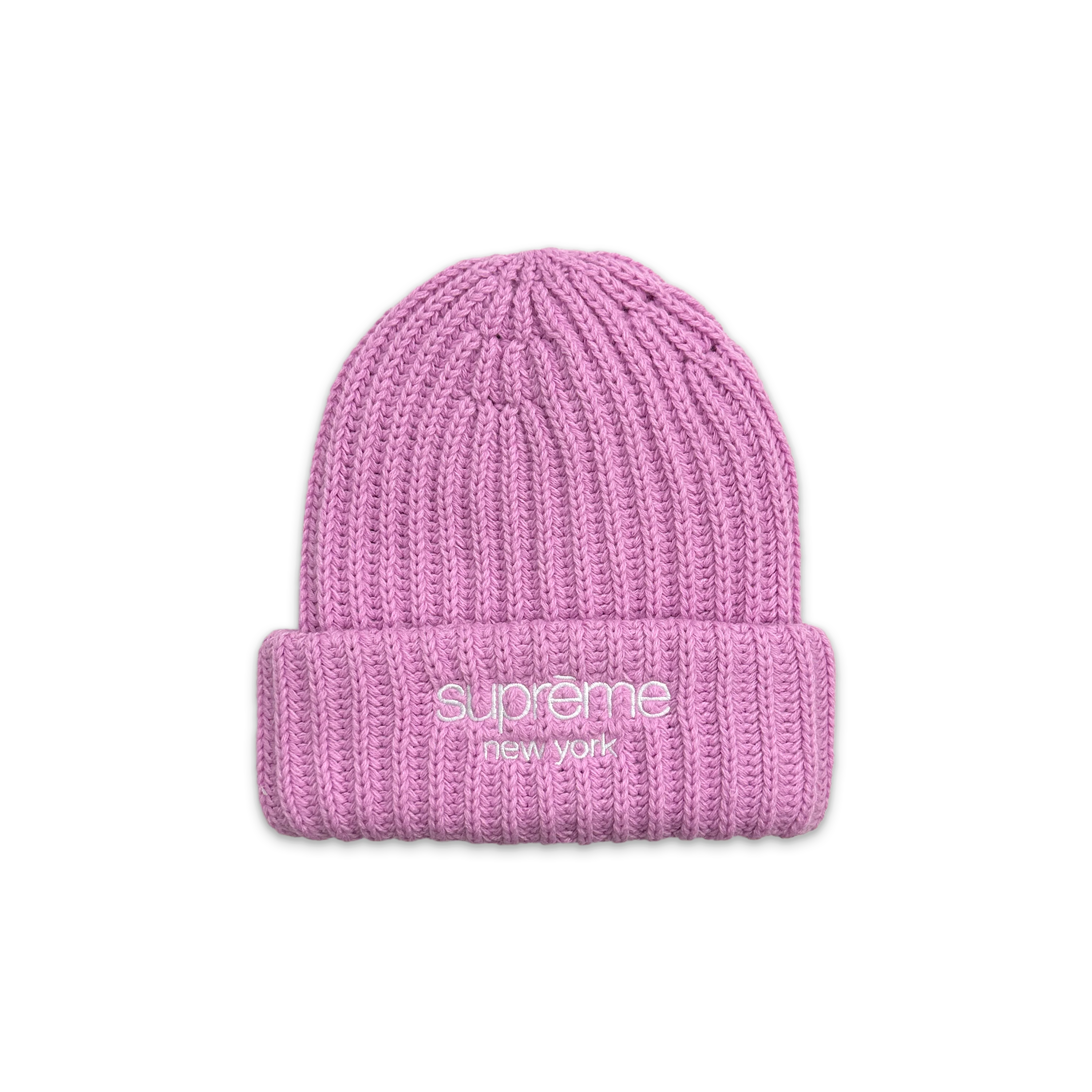 Chunky Classic Logo Beanie FW25 "Pink"