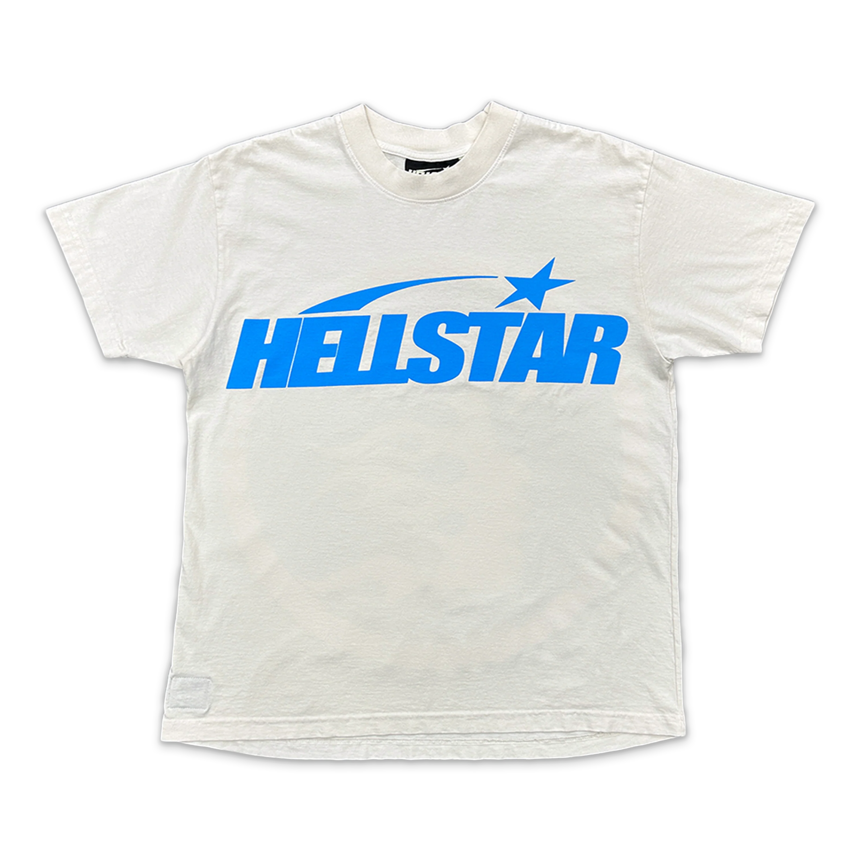 Classic Print Tee "White/Blue"